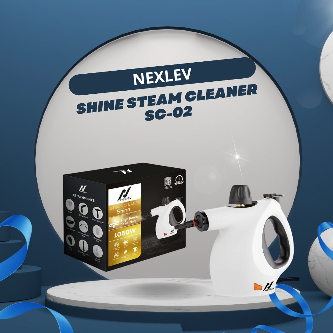 Why the Nexlev Shine Steam Cleaner SC-02 is a Must-Have for Effortless Home Cleaning