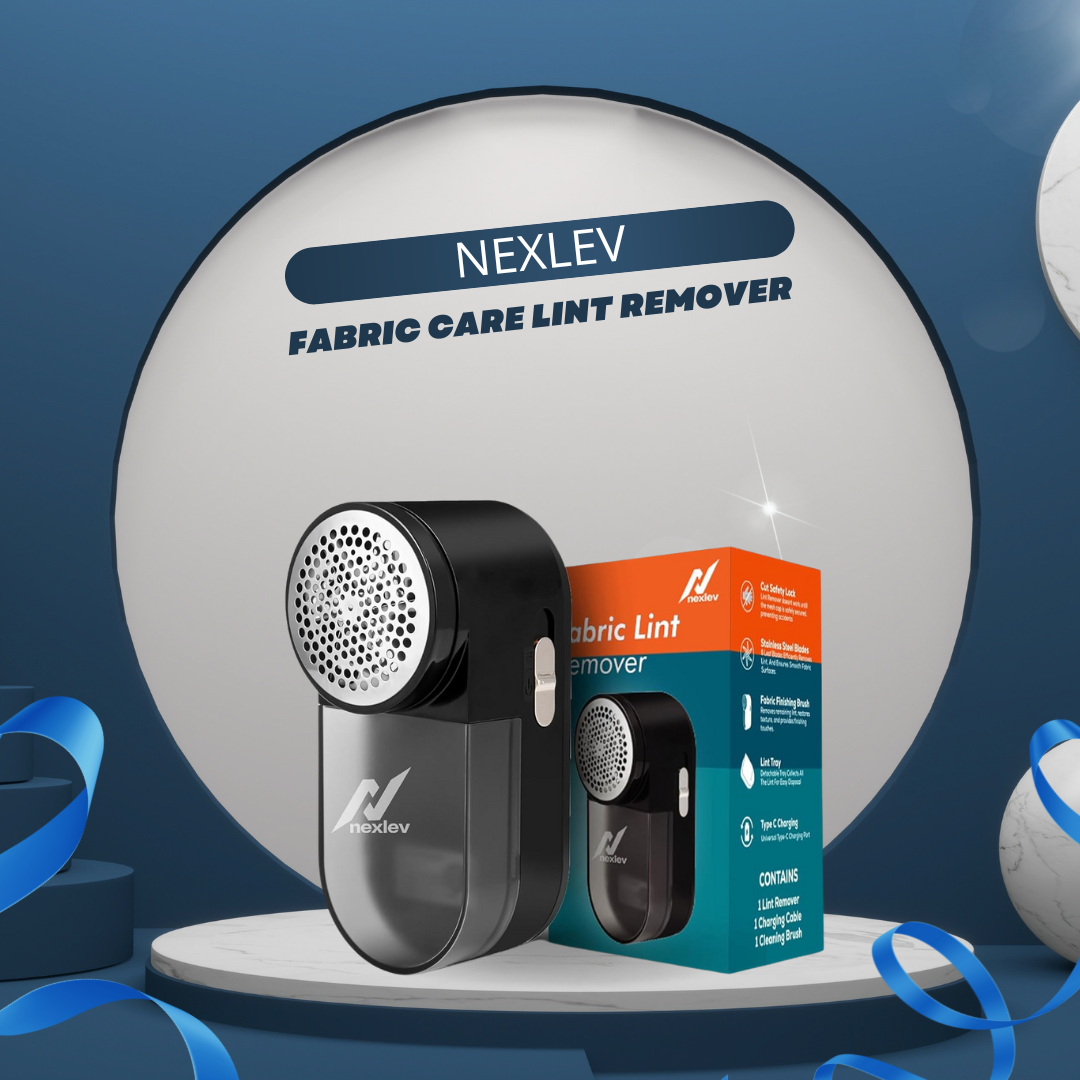 Keep Your Clothes Looking New: How the Nexlev LR-01 Fabric Care Lint Remover Can Transform Your Wardrobe