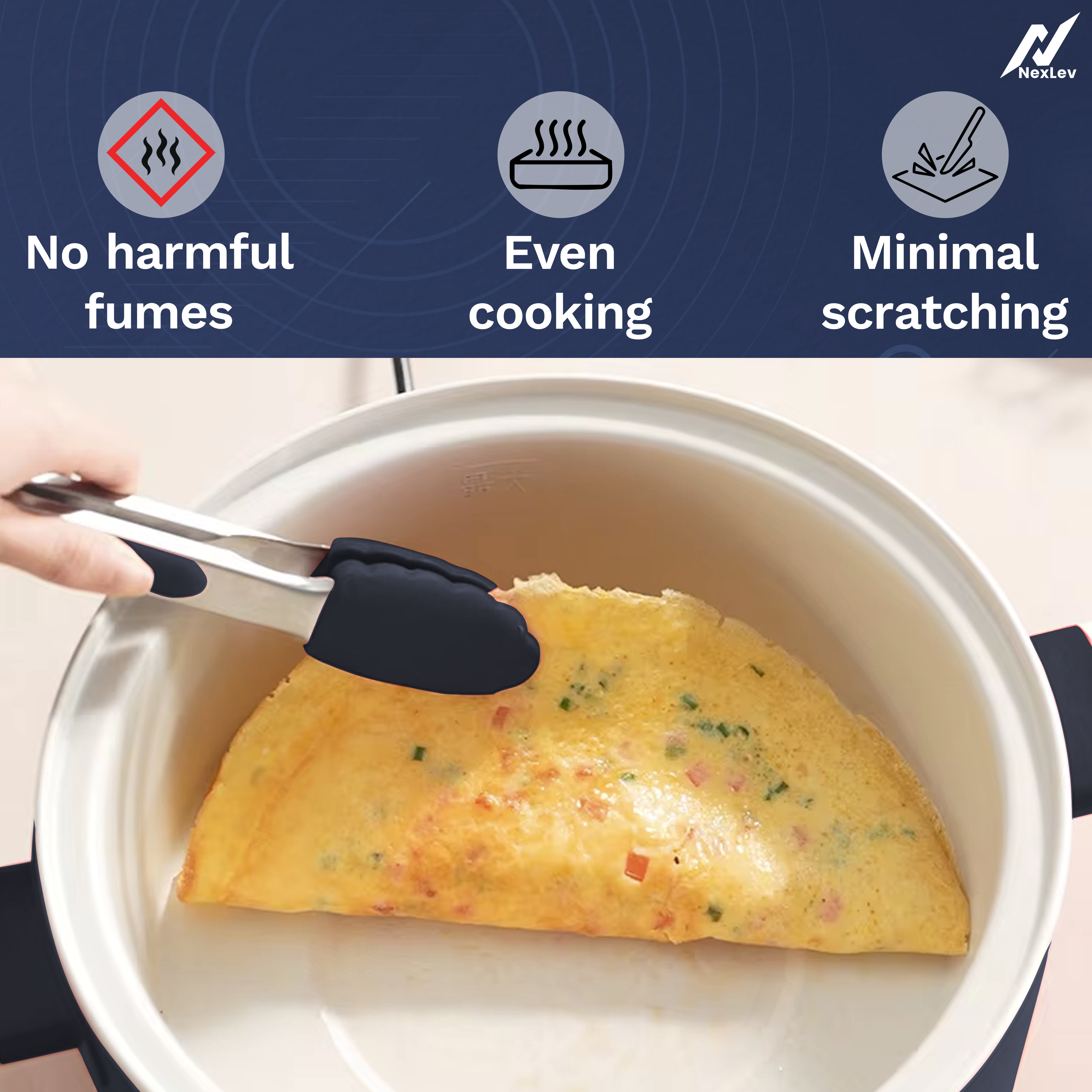 Nexlev Multipurpose Electric Food Kettle KE-02
