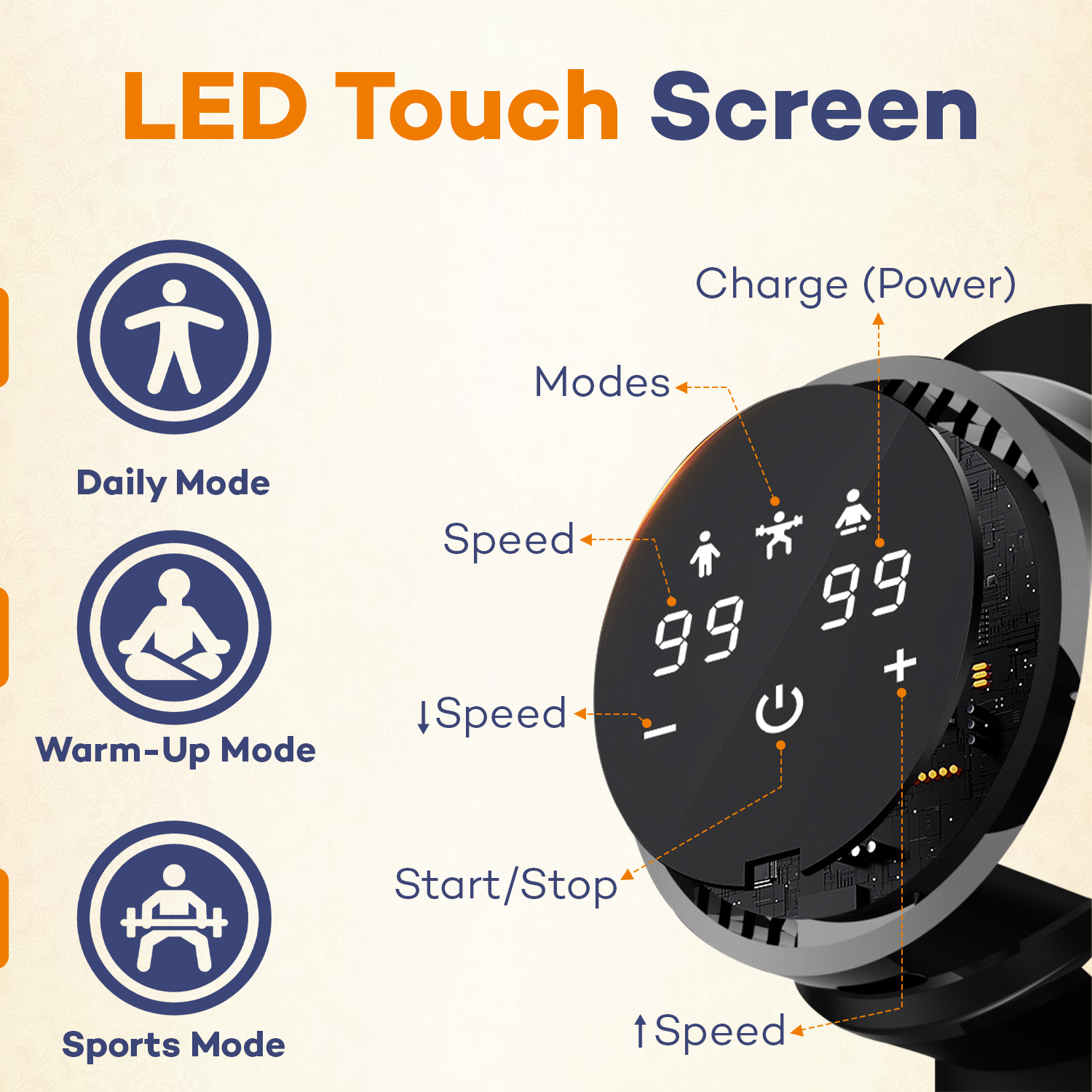 NexLev Massage Gun | Full Body | MG-01