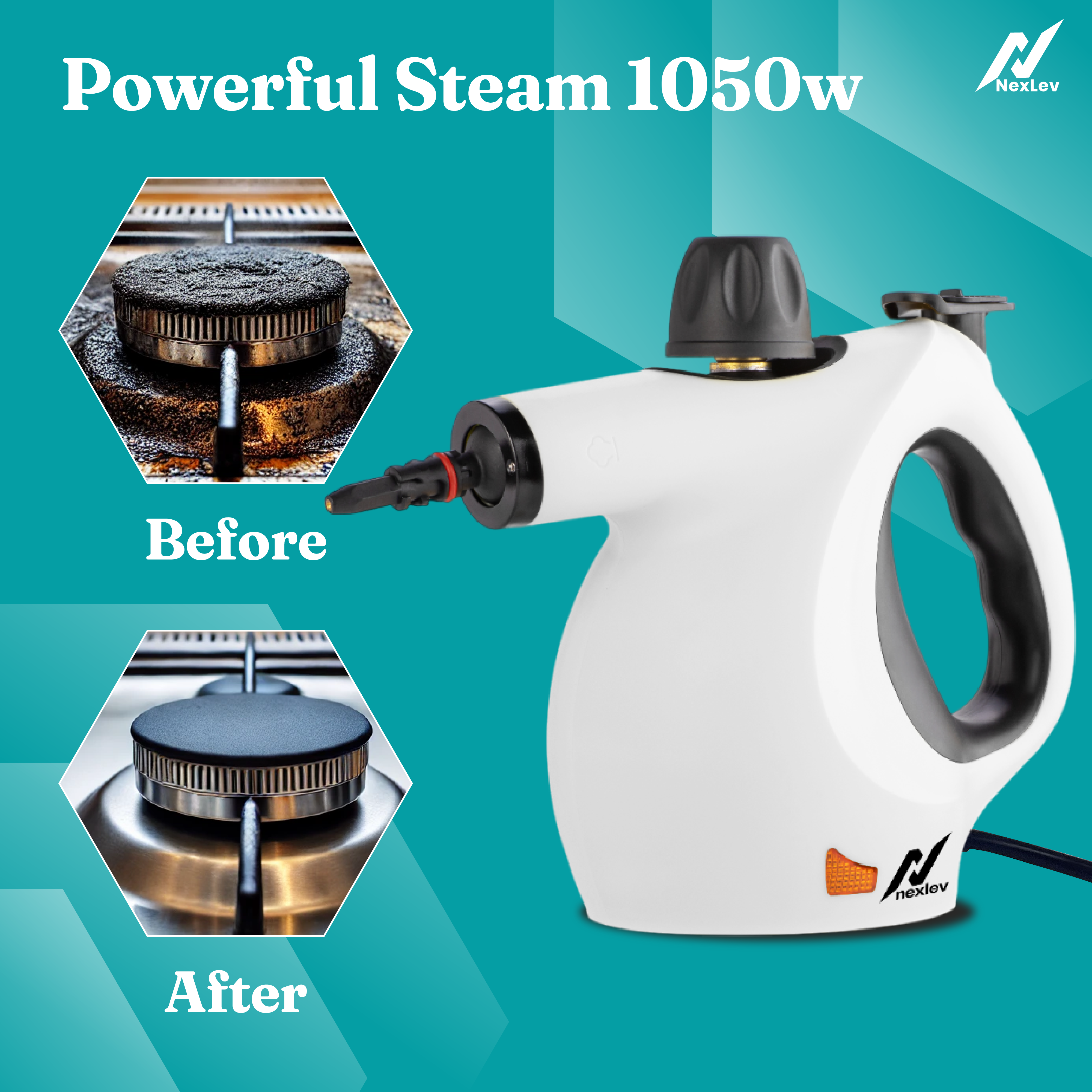 NexLev Shine Steam Cleaner | SC-02