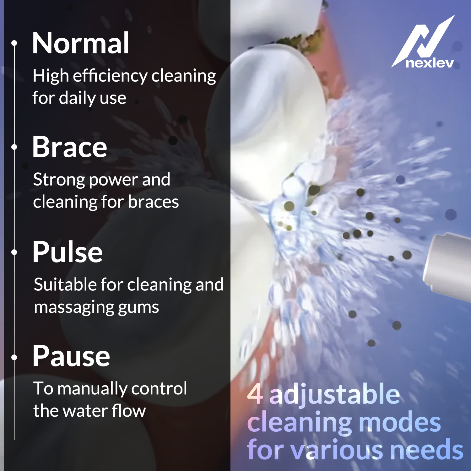 Dental Flosser | (DF-01-BK)