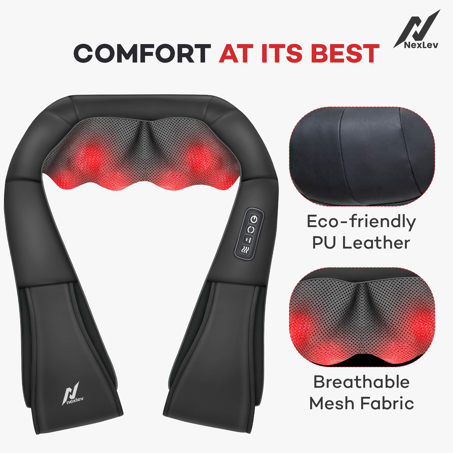 NexLev Neck & Back Massager | BM-02