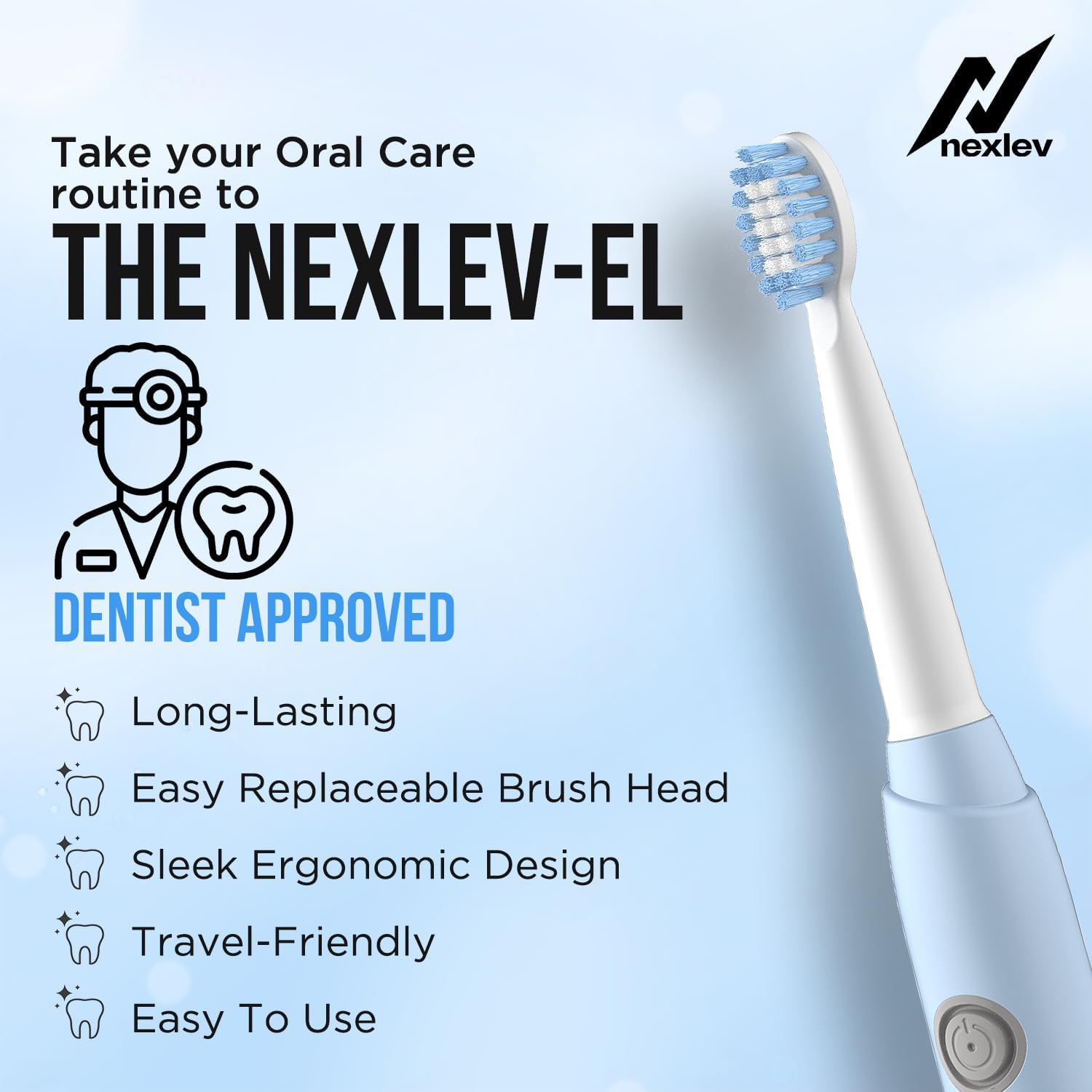 Smart Smile Sonic Electric Toothbrush | ET-03-BL