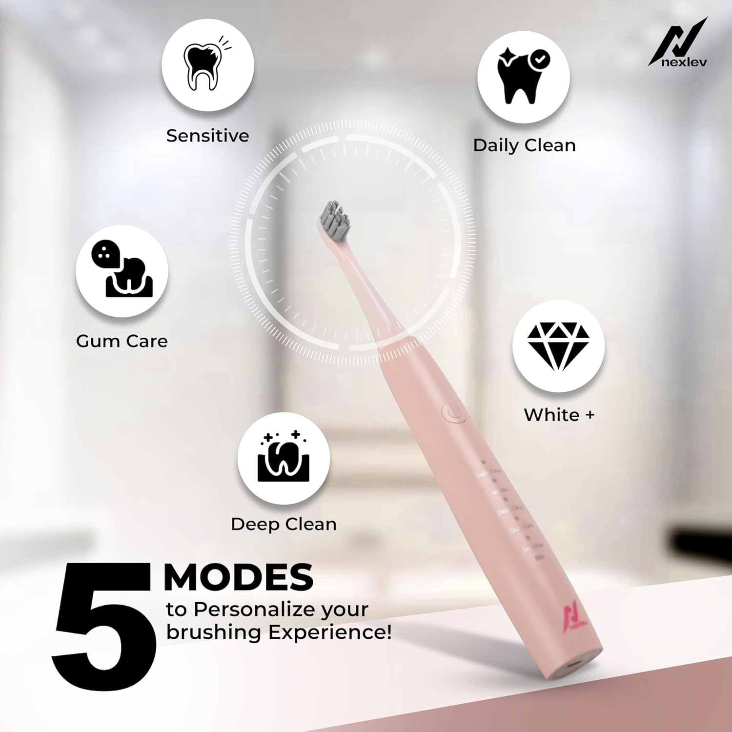 Nexlev Sparkle Pro Electric Toothbrush (ETC-05)