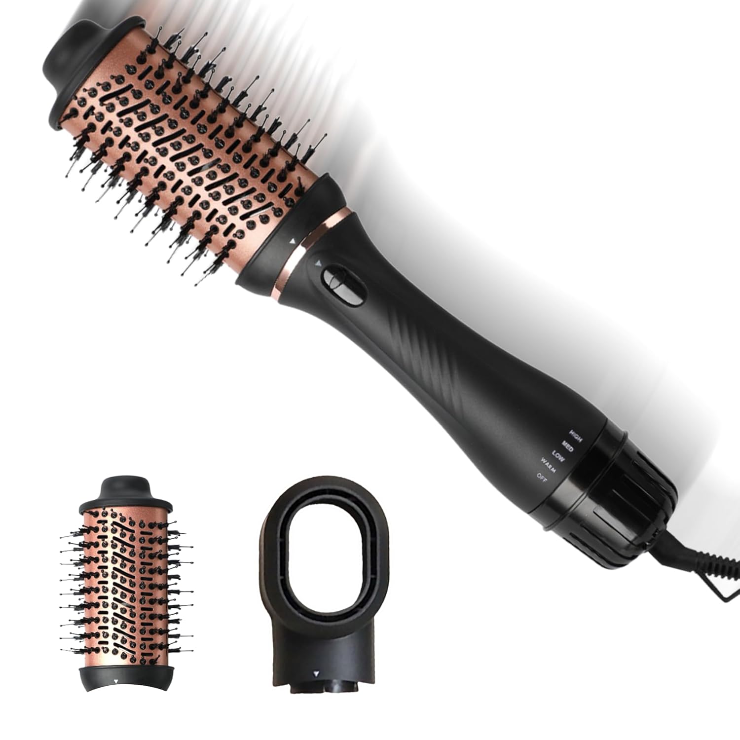 NexLev Ionic 3 in 1 Hair Volumizer Brush + Hair Dryer V-03