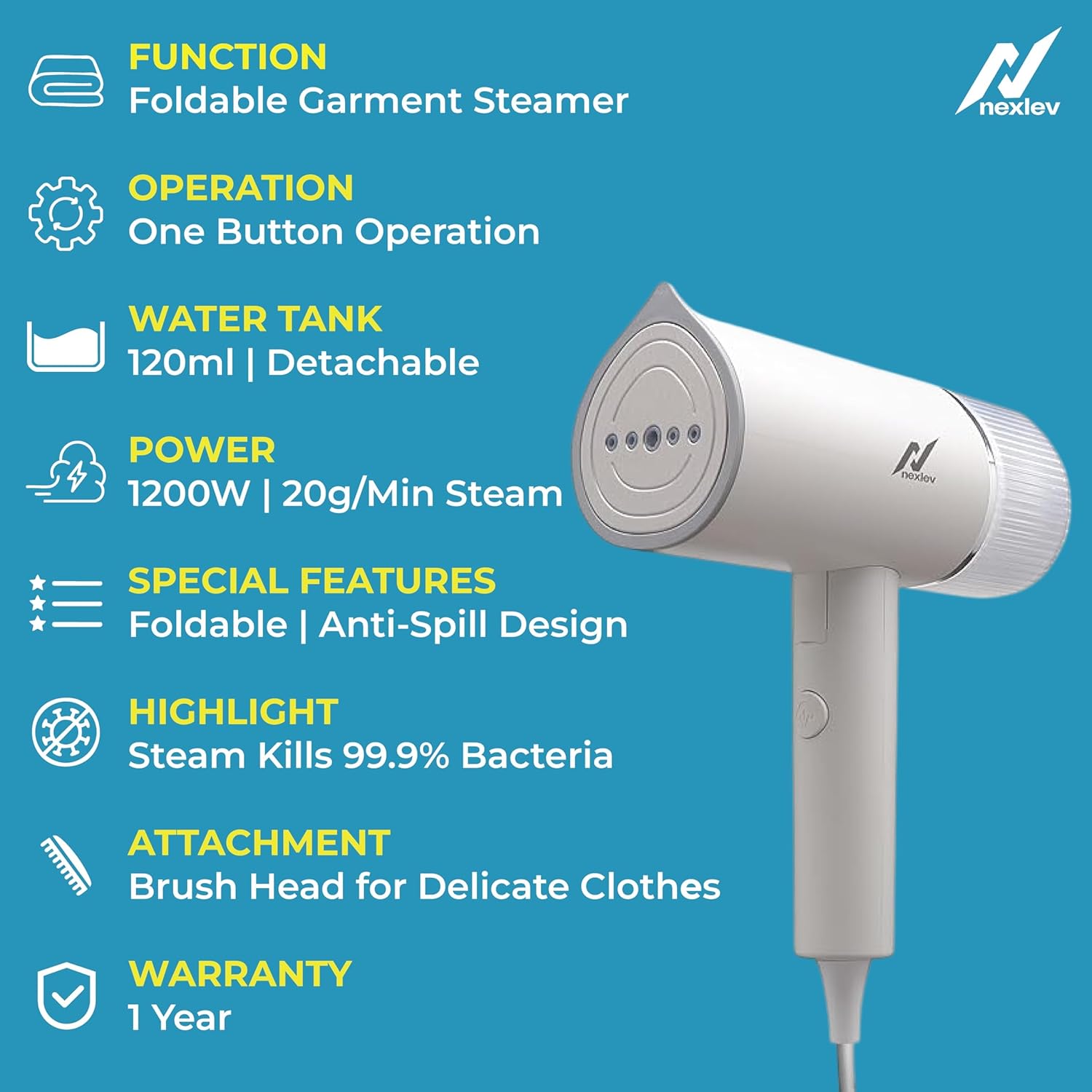 Garment Steamer Nomad GS-05