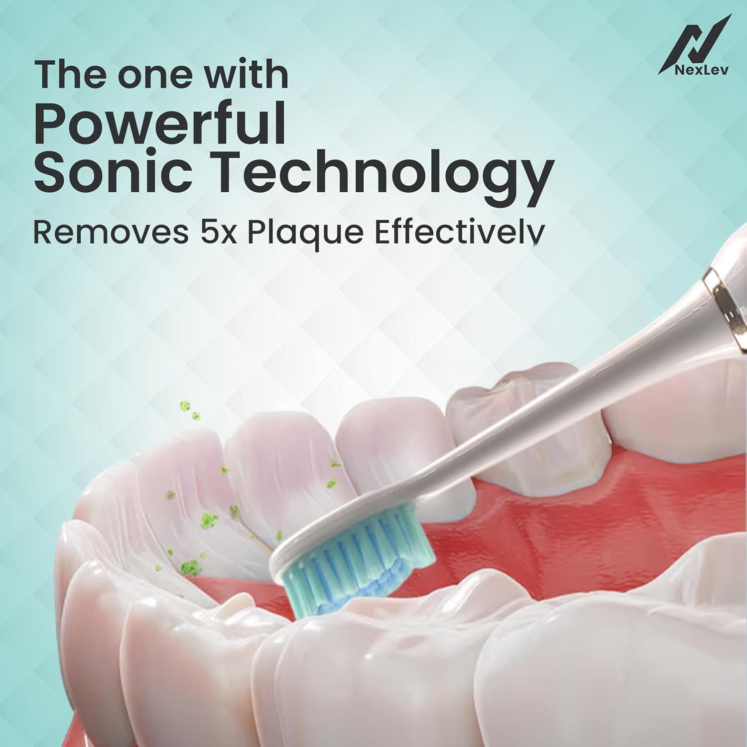 Nexlev Sonic Electric Toothbrush Sparkle Pro+ ETC-07