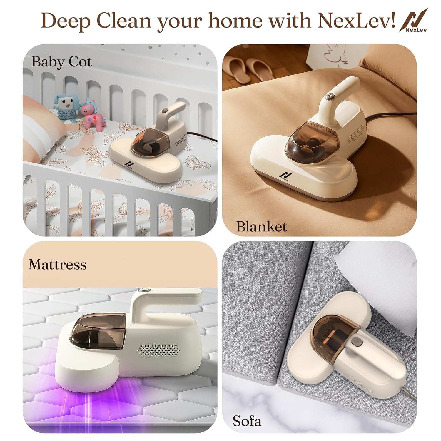 Dust Mite UV Bed/Sofa Vacuum | MR-01