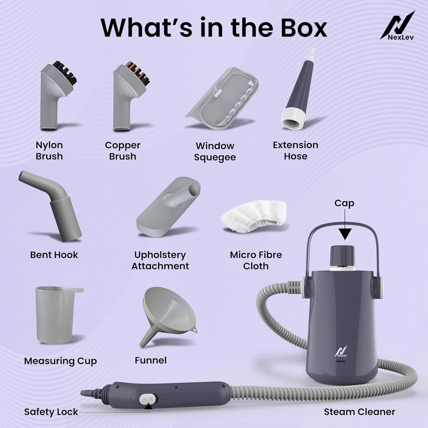 Steam Cleaner Multi-Purpose Steam Cleaning | SC-01