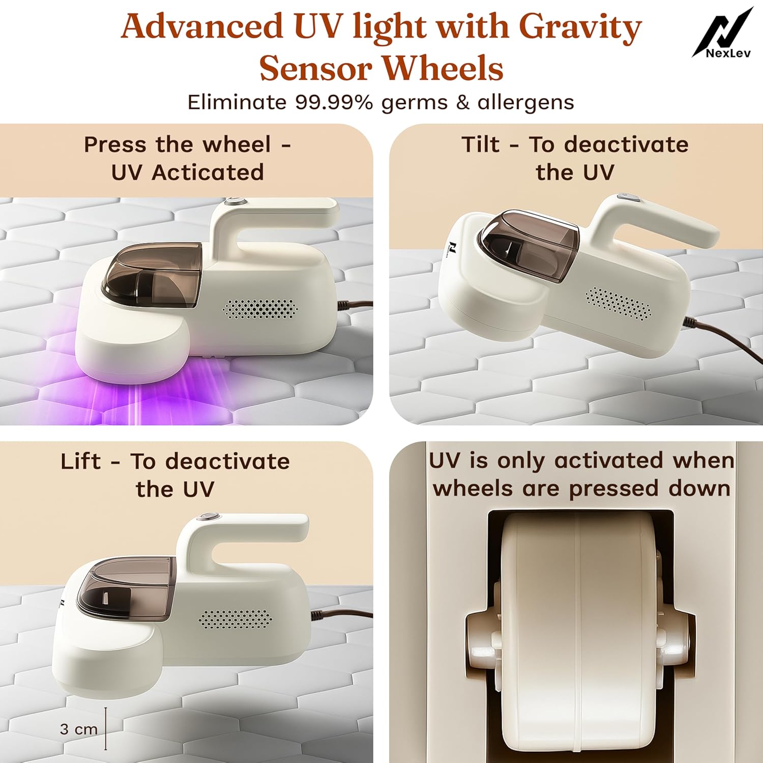 Dust Mite UV Bed/Sofa Vacuum | MR-01
