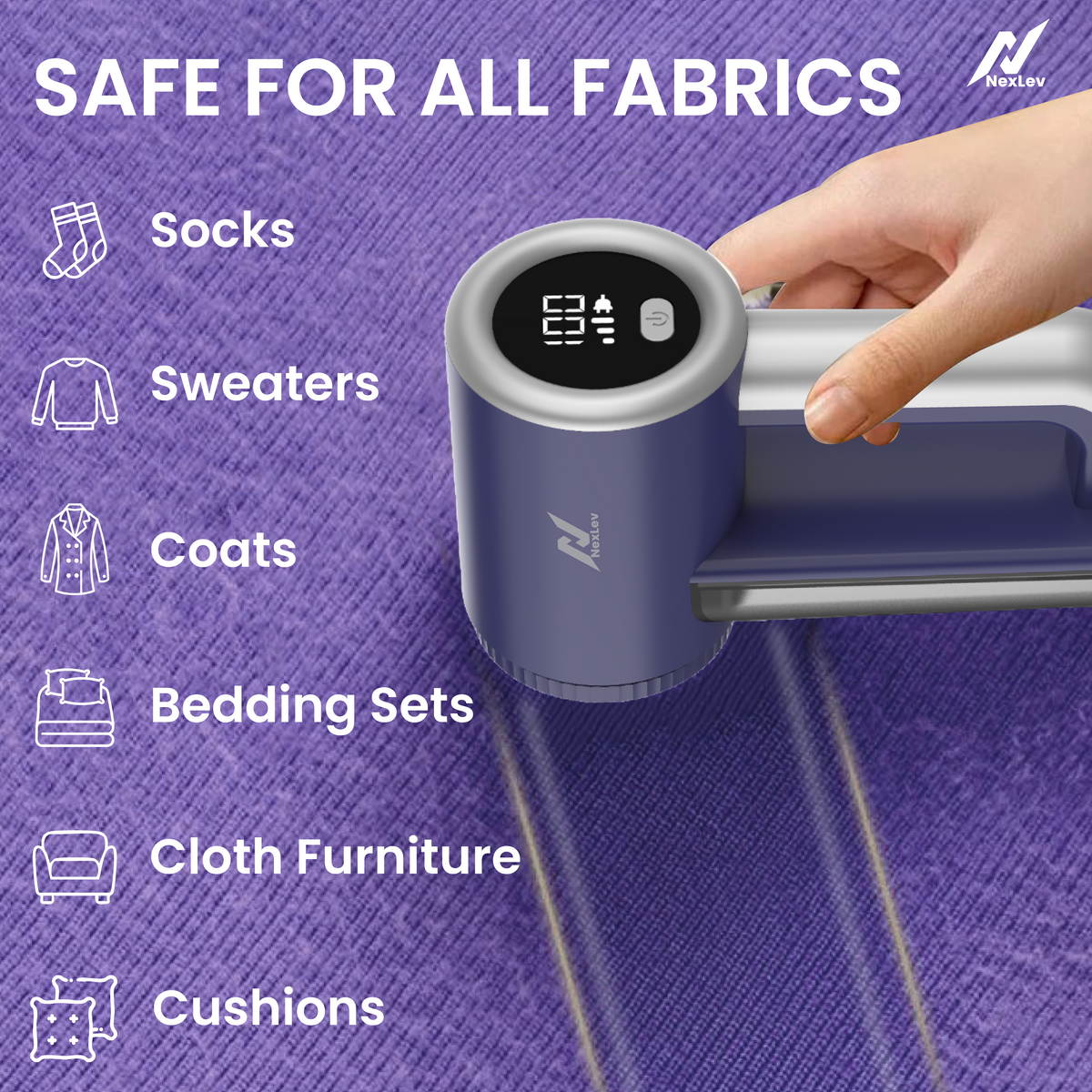 NexLev Fabric Lint Remover | LR-02 | Nexlev Store