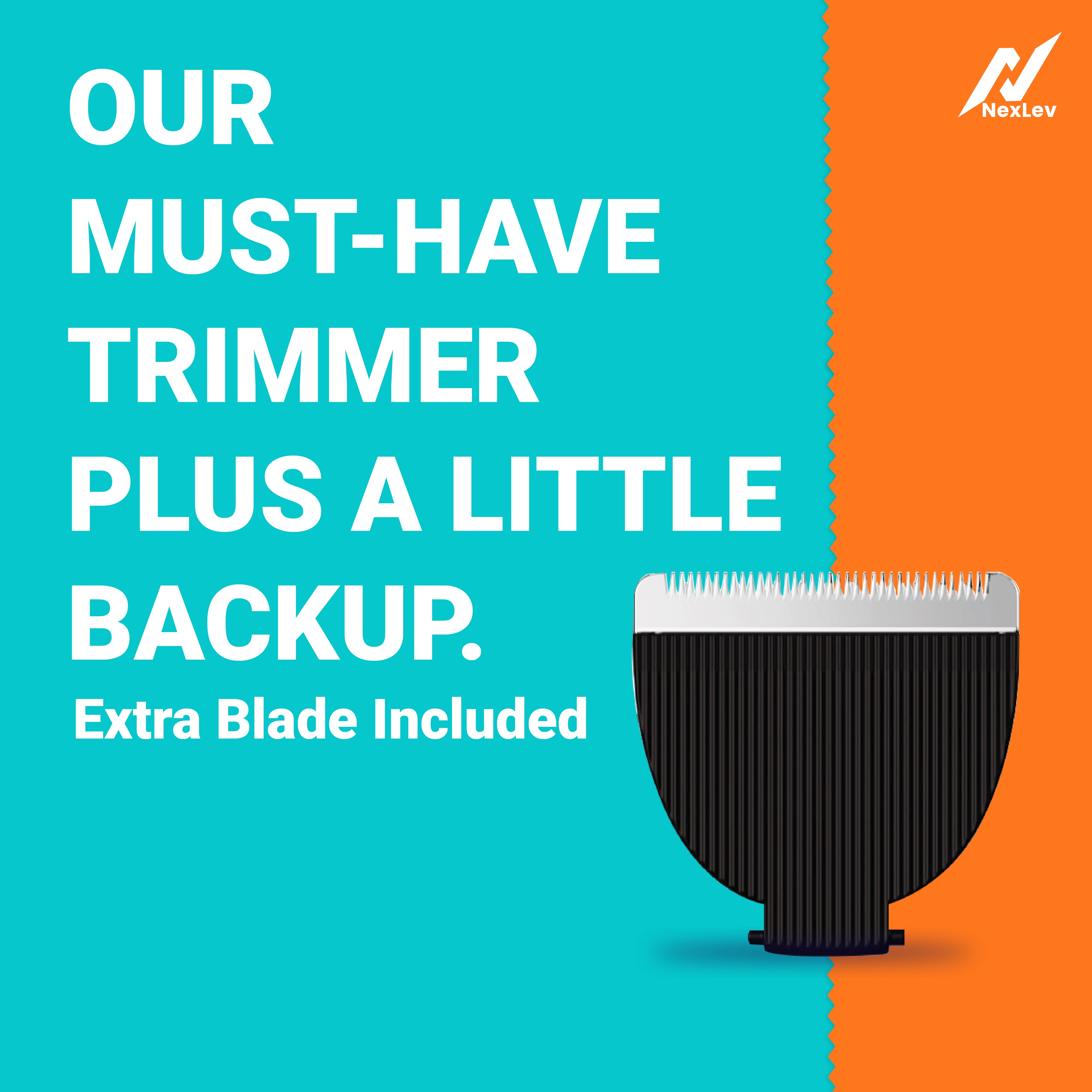 NexLev Body Trimmer | Stainless steel+Safety Ceramic Blade TM-02