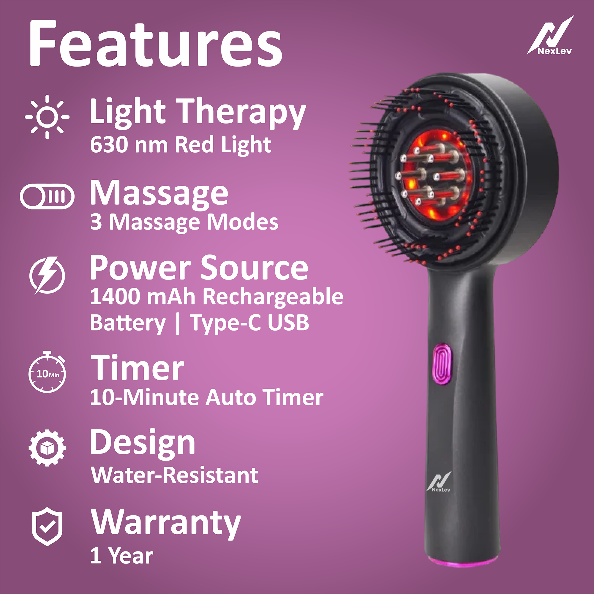 NexLev Oil Applicator Comb | EA-02