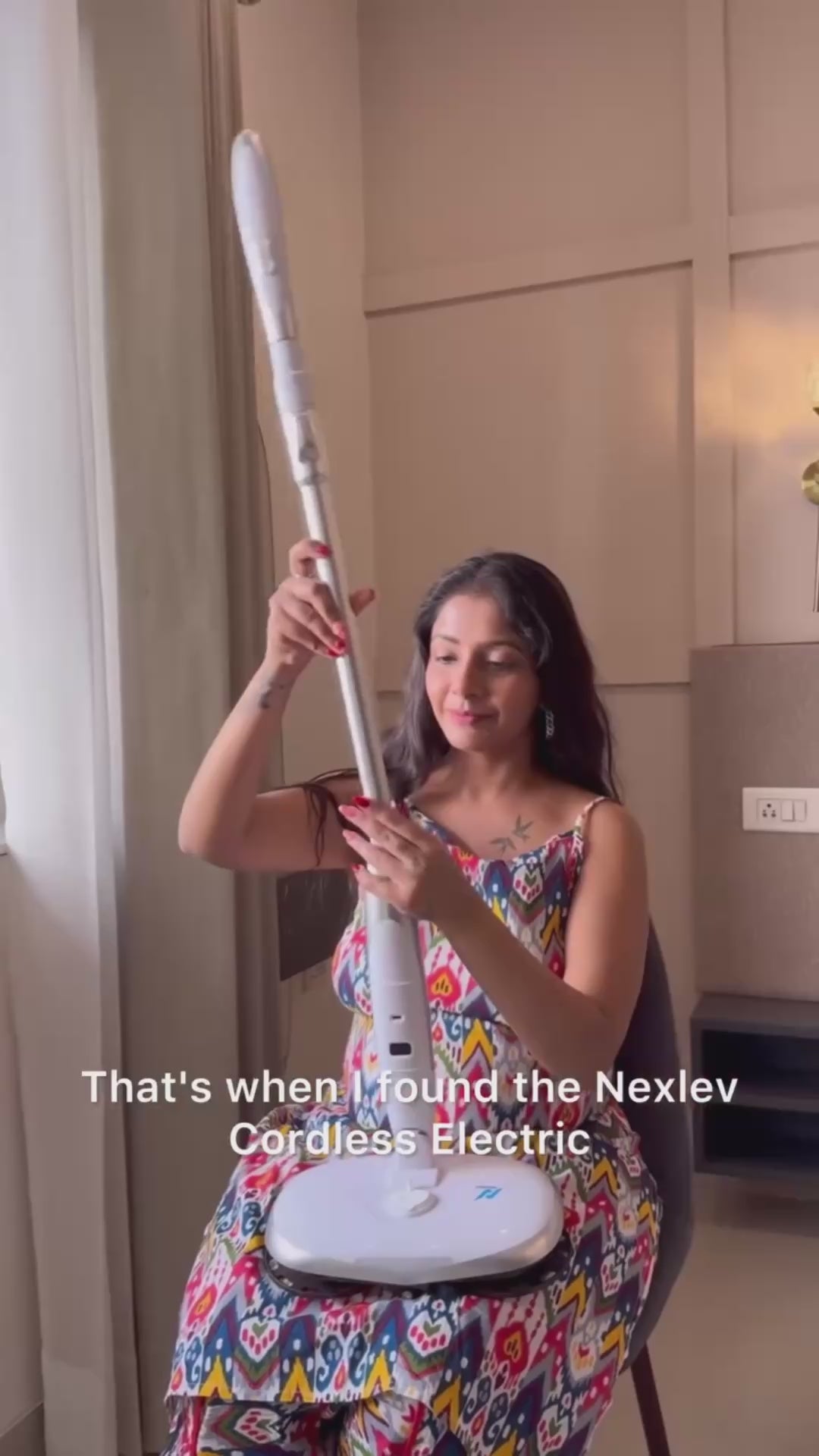 Nexlev Cordless Electric Spin Mop Swipe+ SPM-01