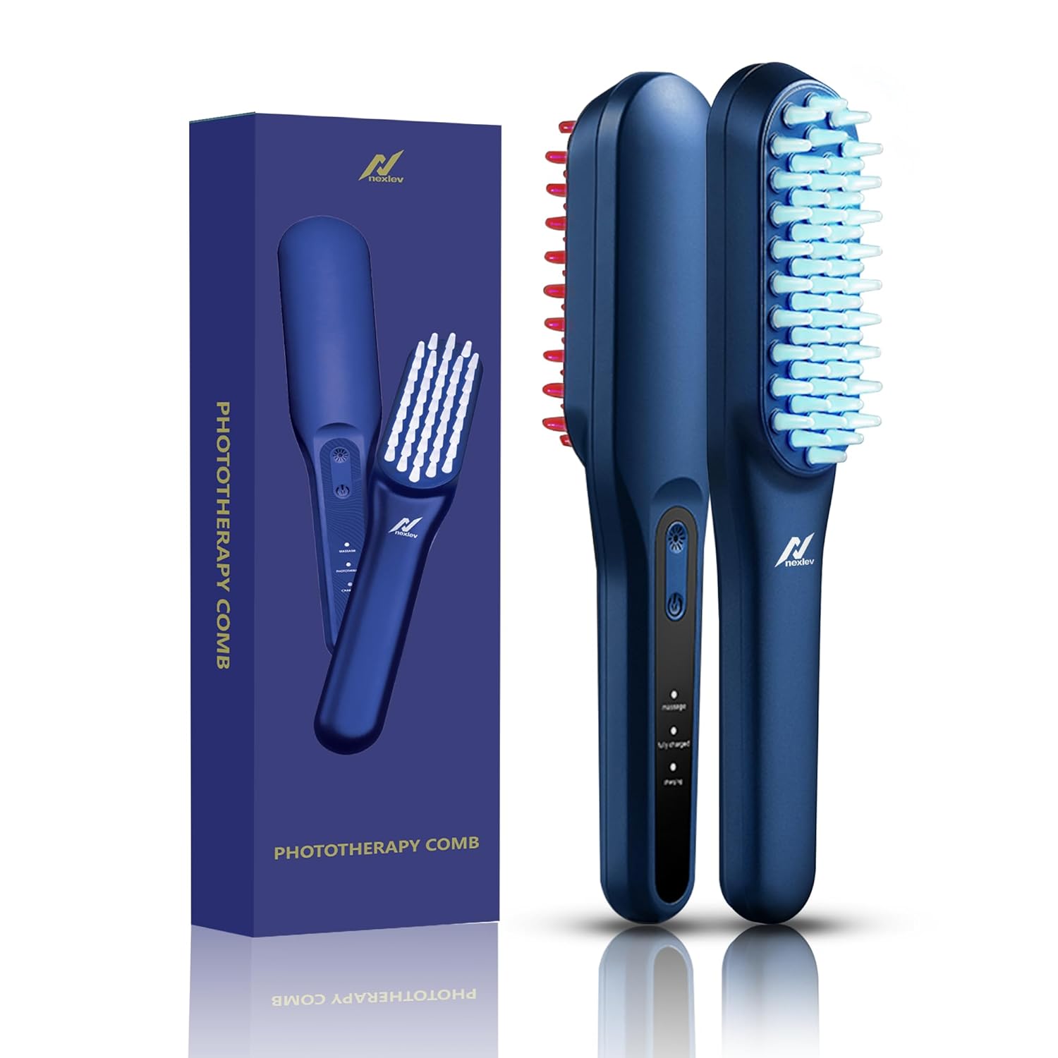 Unveil the Secret to Lustrous Hair with the NexLev Grow+ Hair Therapy Comb