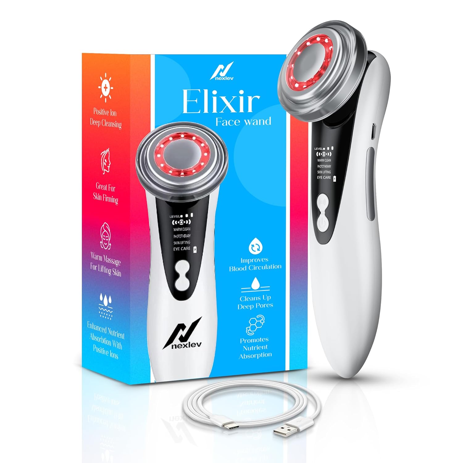 Unlock Radiant Skin with the Nexlev Elixir LE-01 Facial Device