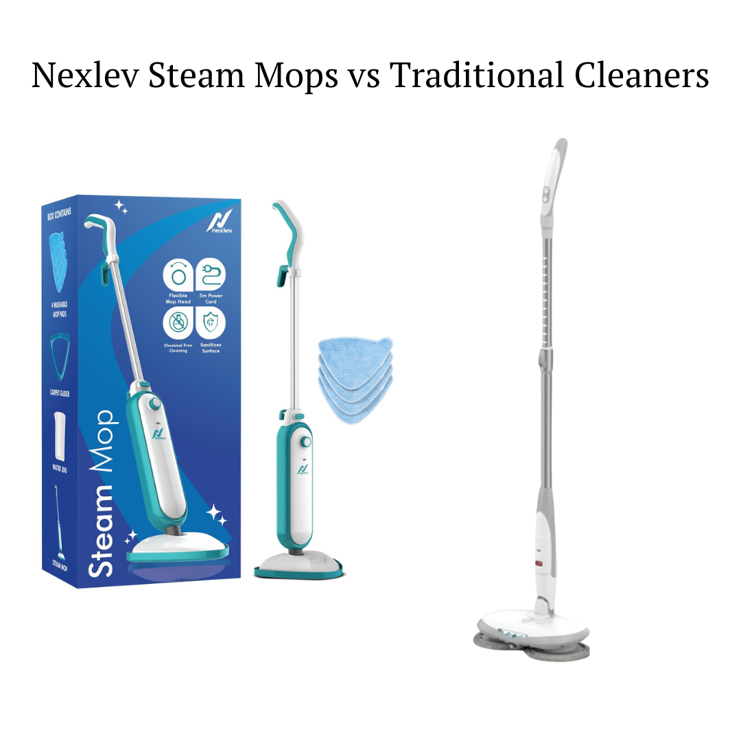 Deep Clean Your Carpets with Ease: Nexlev Steam Mops vs Traditional Cleaners