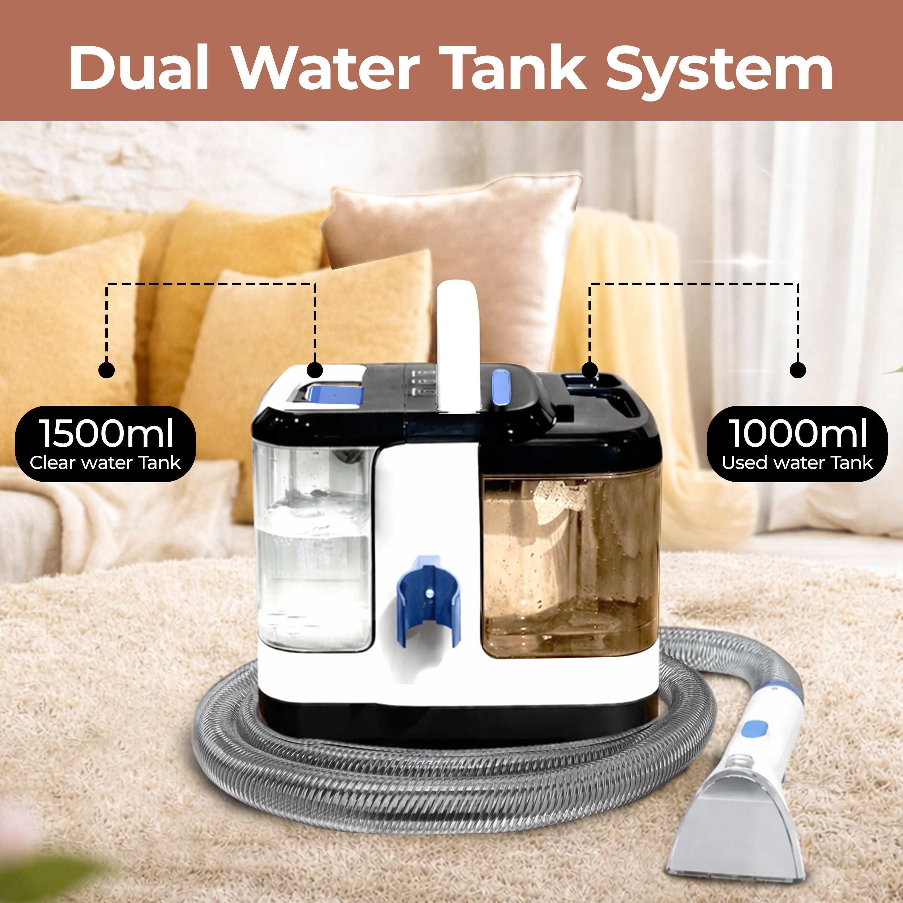 NexLev Spot Cleaner | Hot Water + Steam Modes SP-01