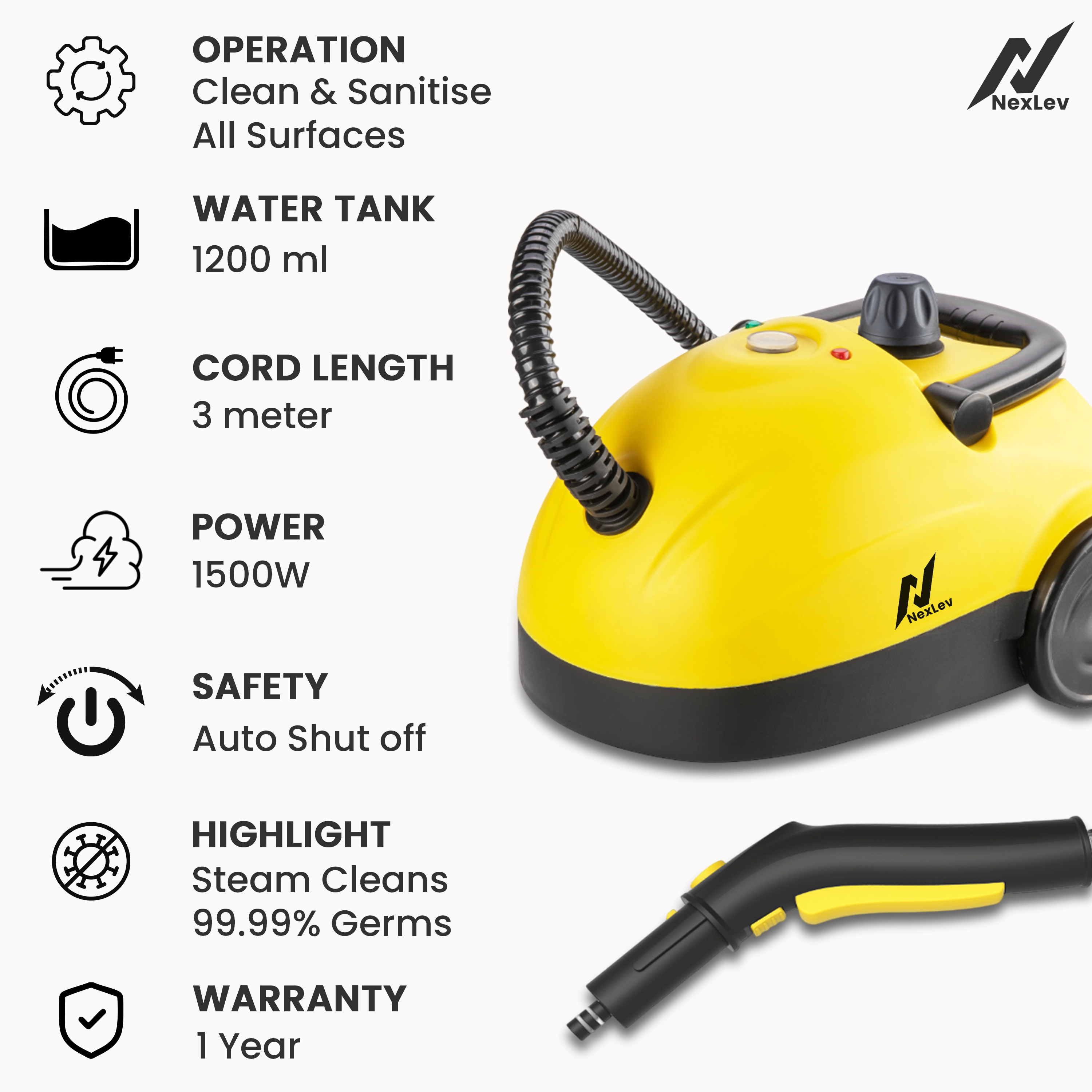 SWIPE Steam Cleaner | SC-03