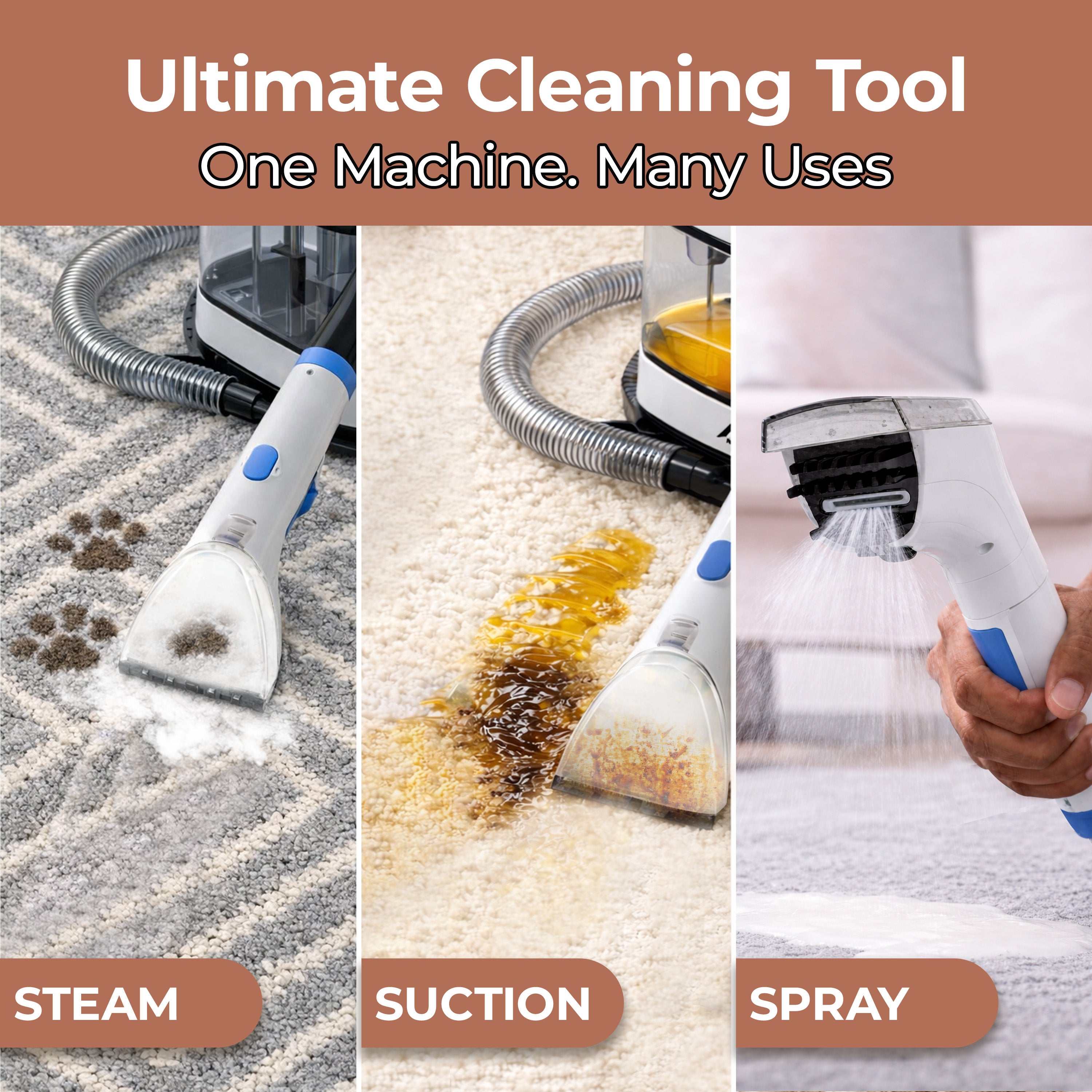 NexLev Spot Cleaner | Hot Water + Steam Modes SP-01