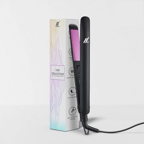 Nexlev Hair Straightener| HS-01 (Black)