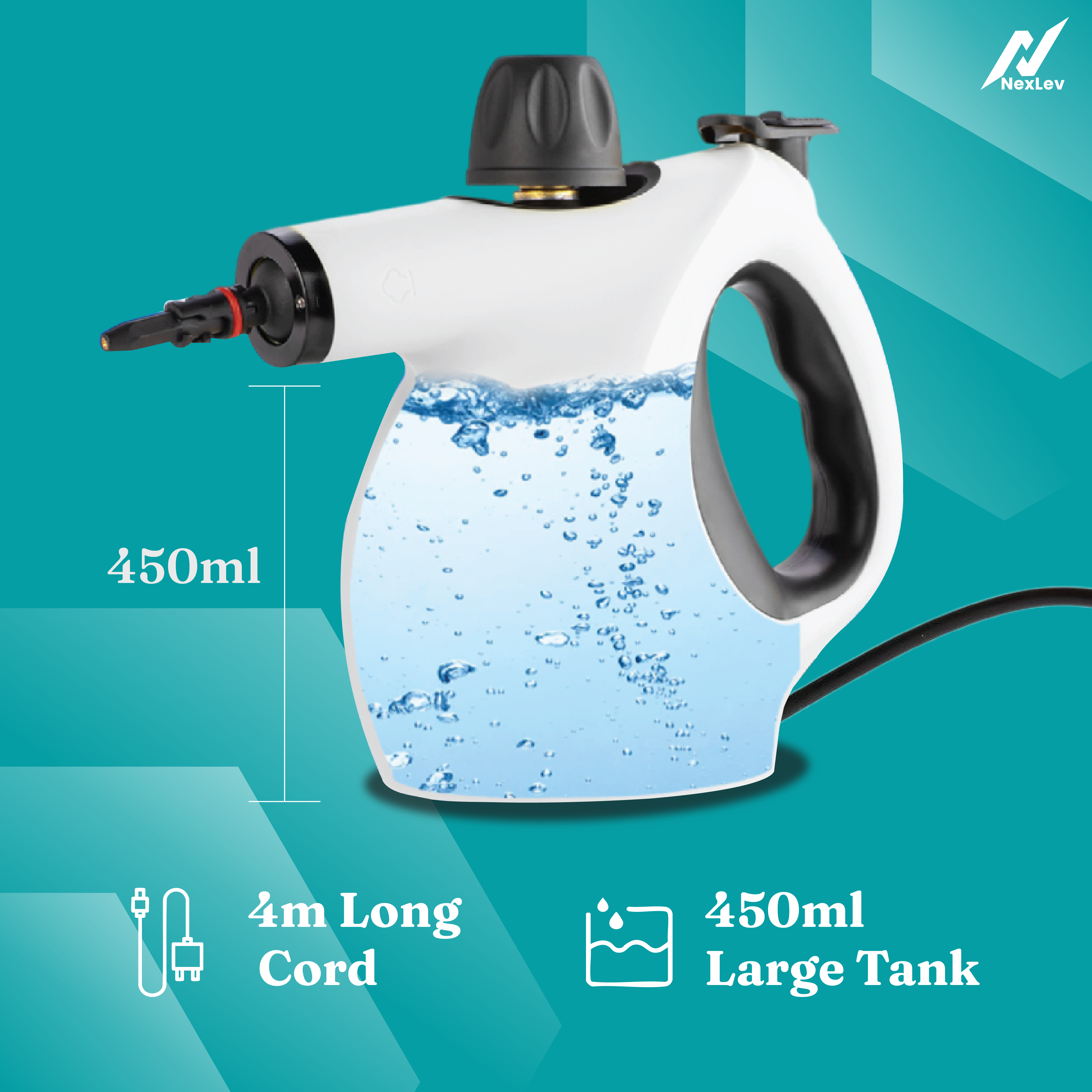 NexLev Shine Steam Cleaner | SC-02