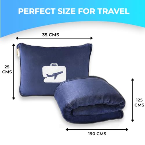 Nexlev Travel Blanket - Premium Soft Lightweight | TR-02