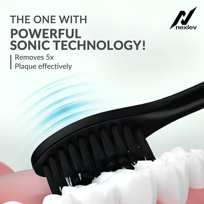 Smart Smile Sonic Electric Toothbrush | ET-01-BK-4B