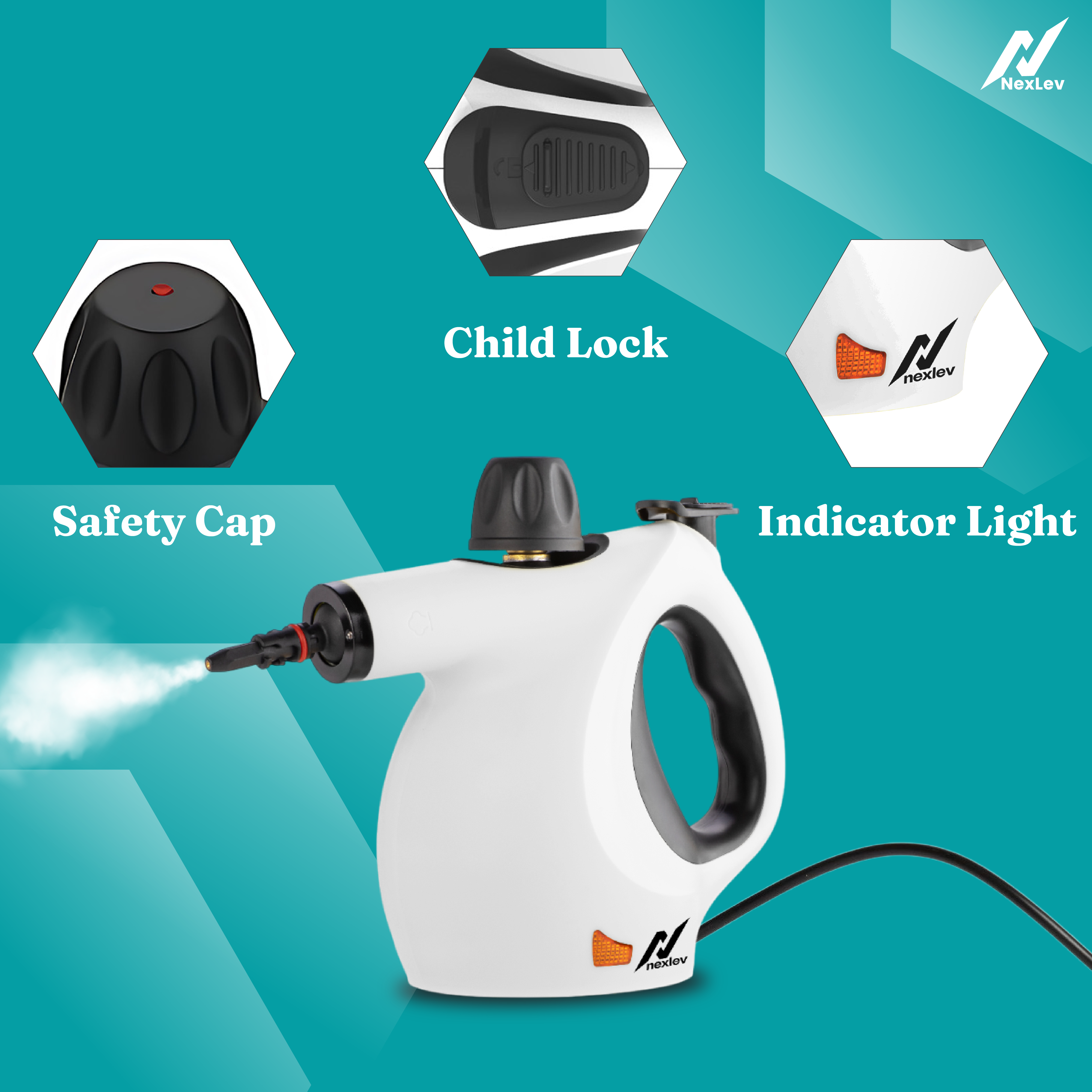 NexLev Shine Steam Cleaner | SC-02