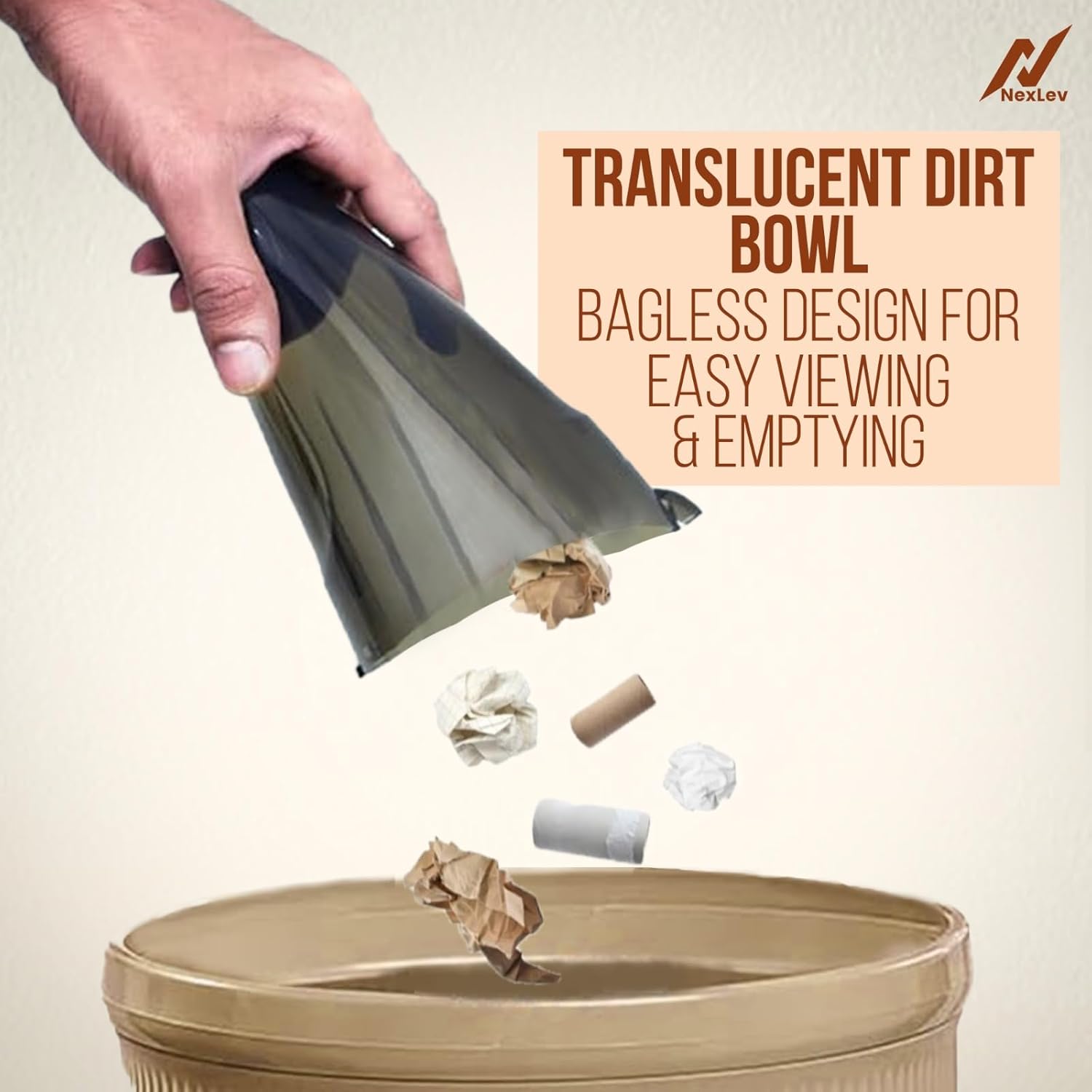 Nexlev Cordless Wet & Dry Vacuum Cleaner for Car & Home | VC-05