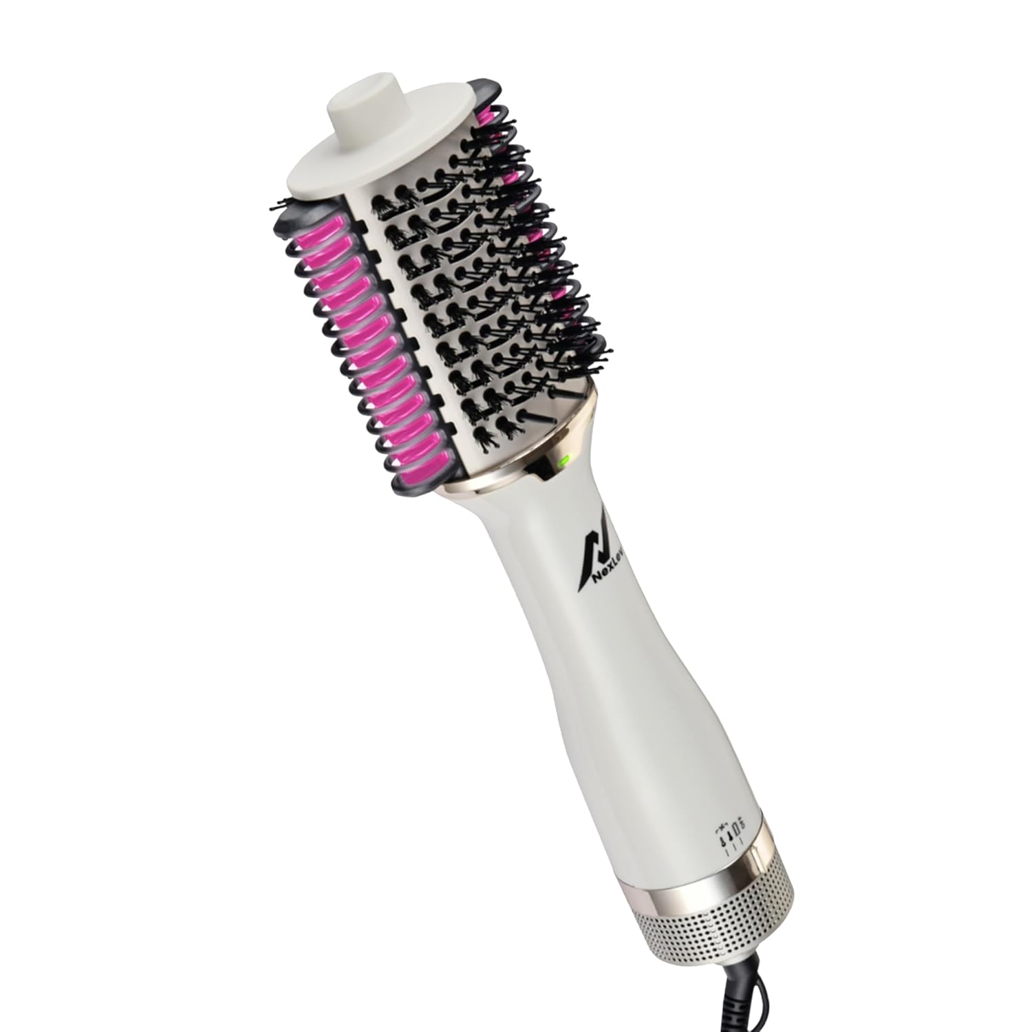 NexLev IONIC Volumizer + Straightening Brush|V-02