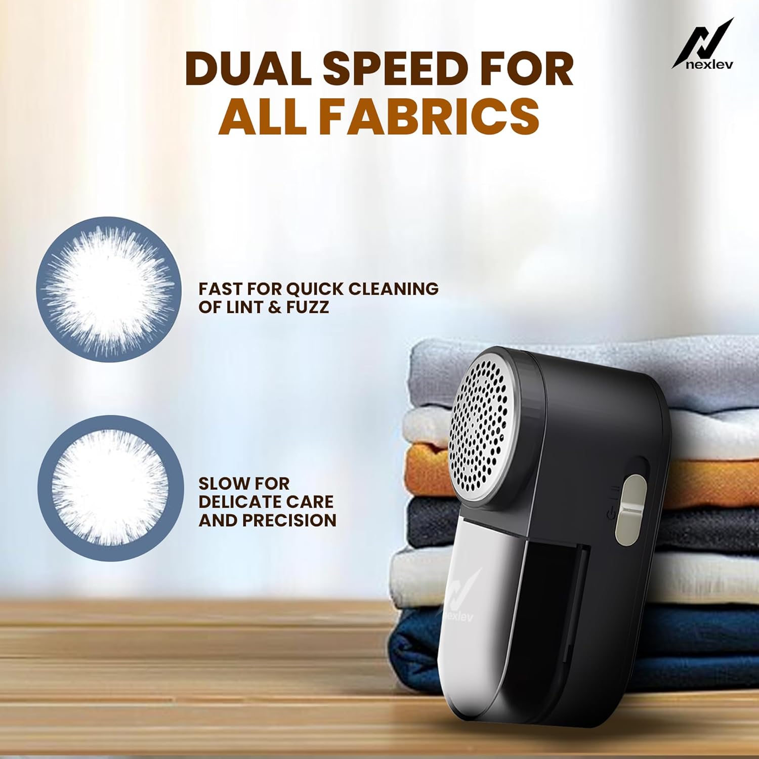 Nexlev Fabric Care Lint Remover | (LR-01)