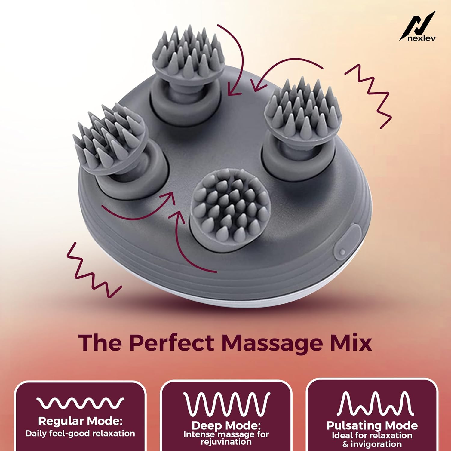 Nexlev Electric Head Massager HM-01