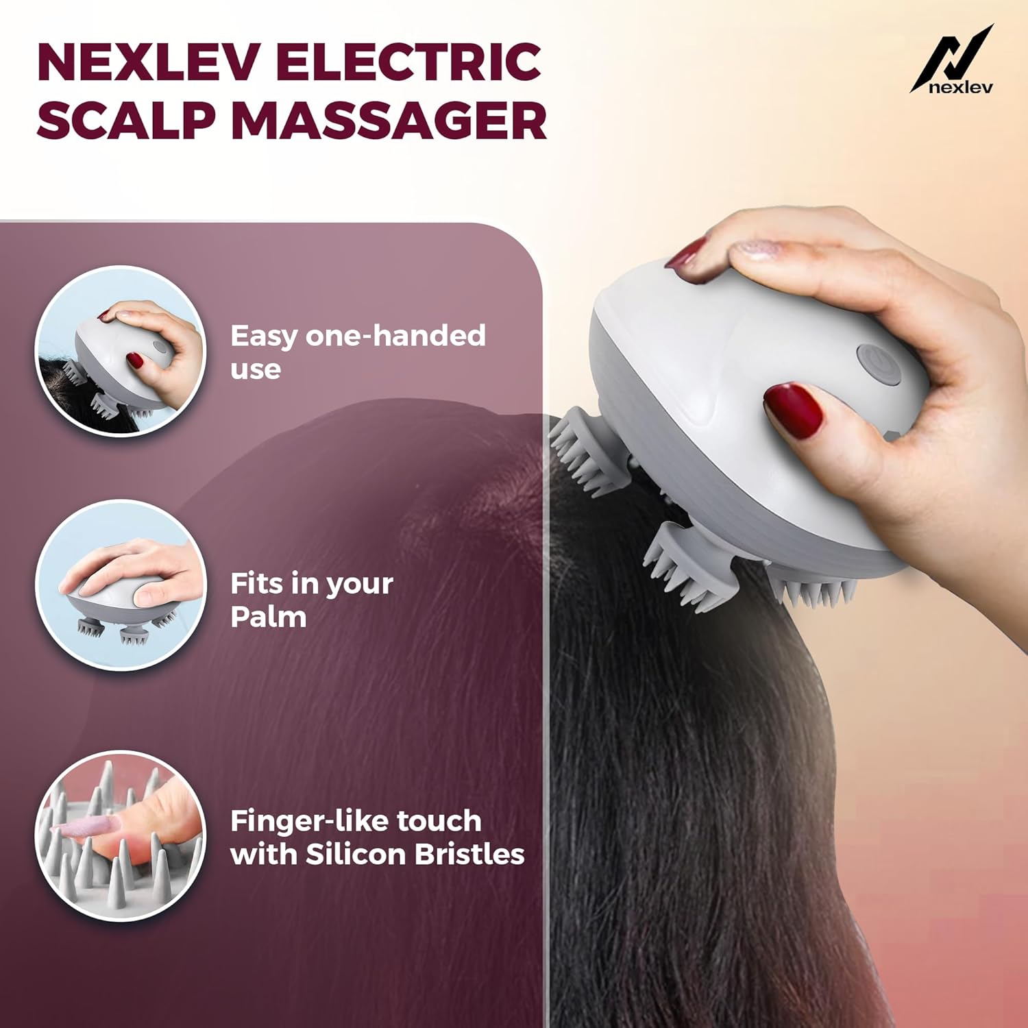 Nexlev Electric Head Massager HM-01