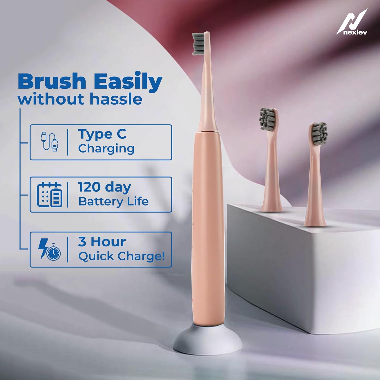 Nexlev Sparkle Pro Electric Toothbrush (ETC-05)