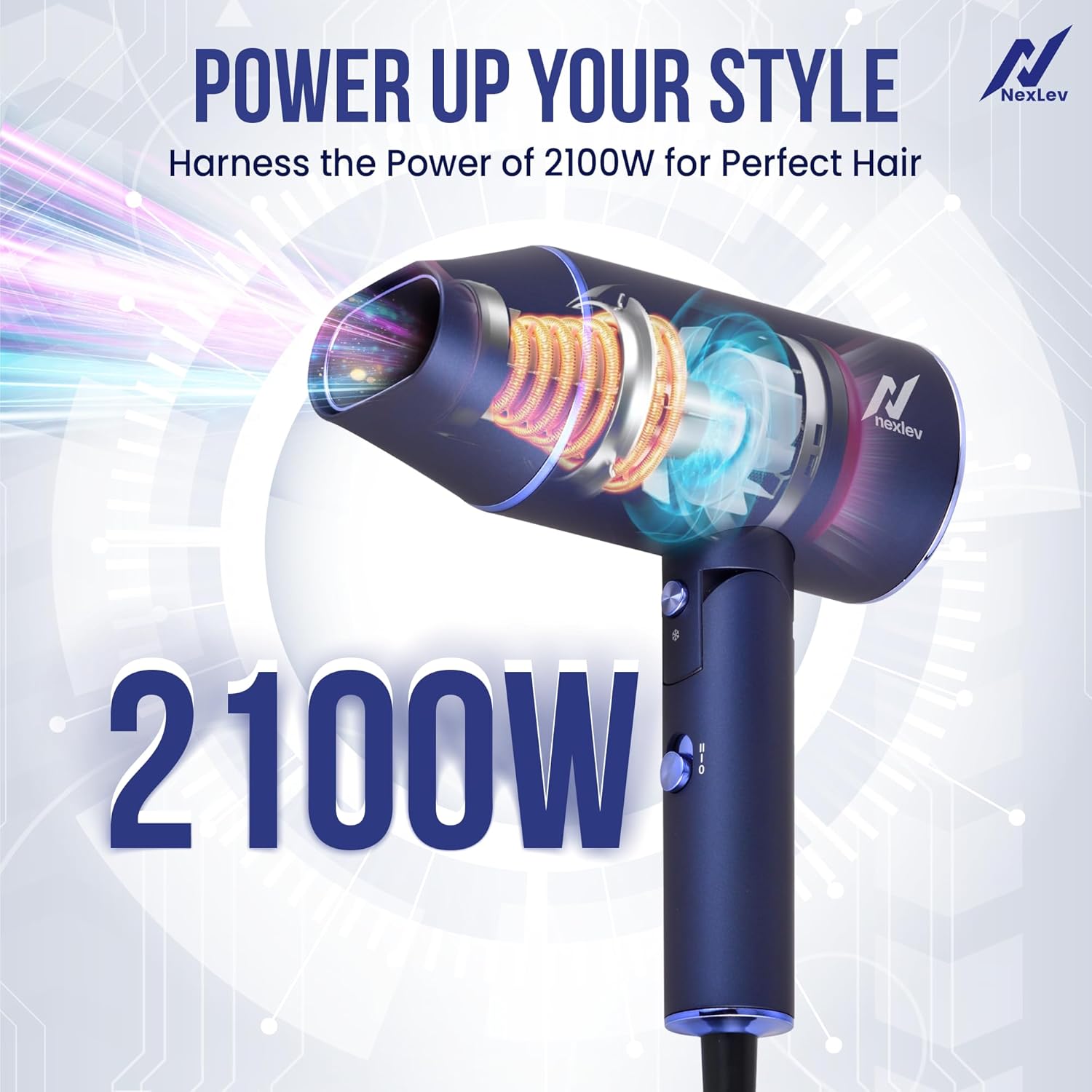 IONIC Hair Dryer | (HD-01) (Cred)