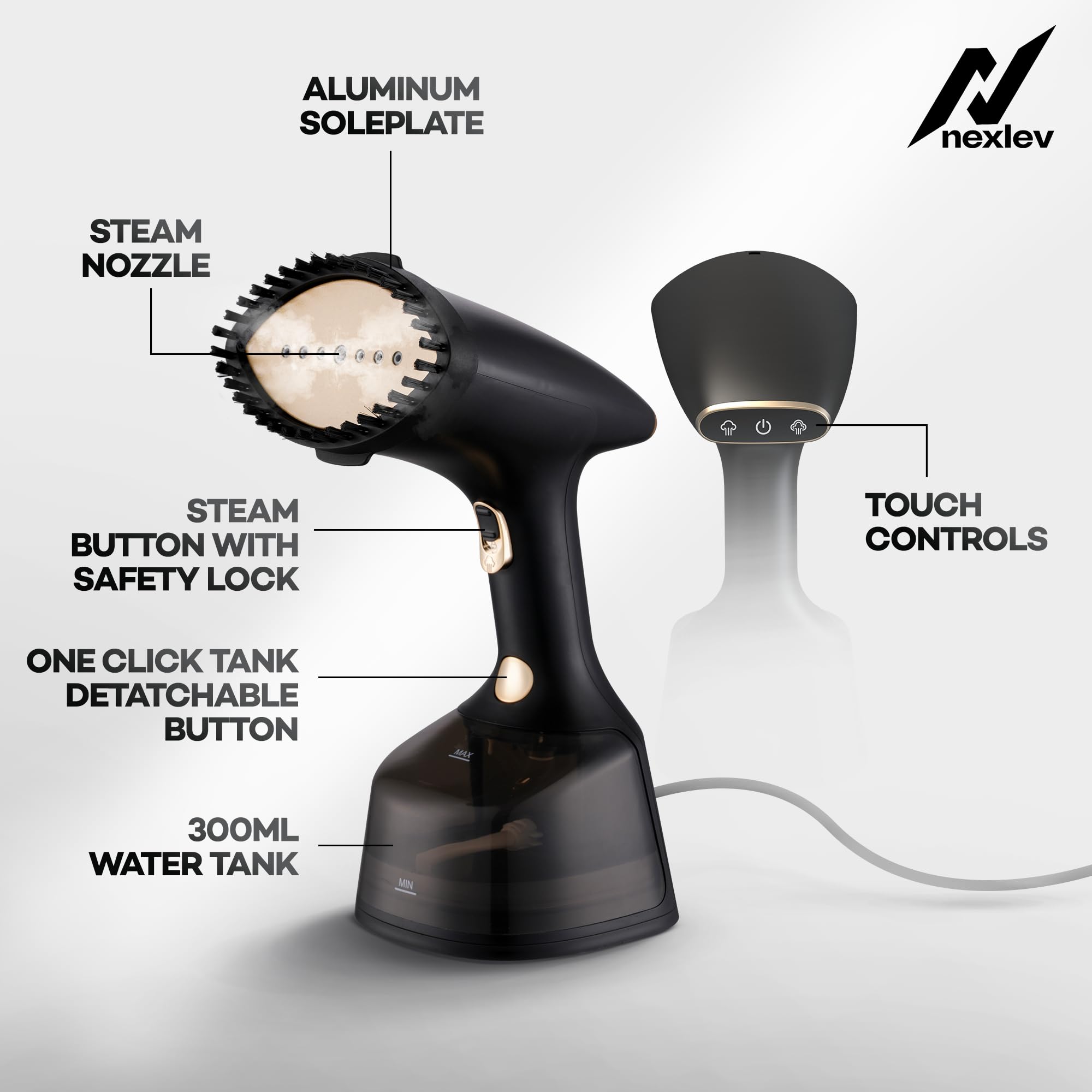 Nexlev Handheld Garment Steamer | GS-04