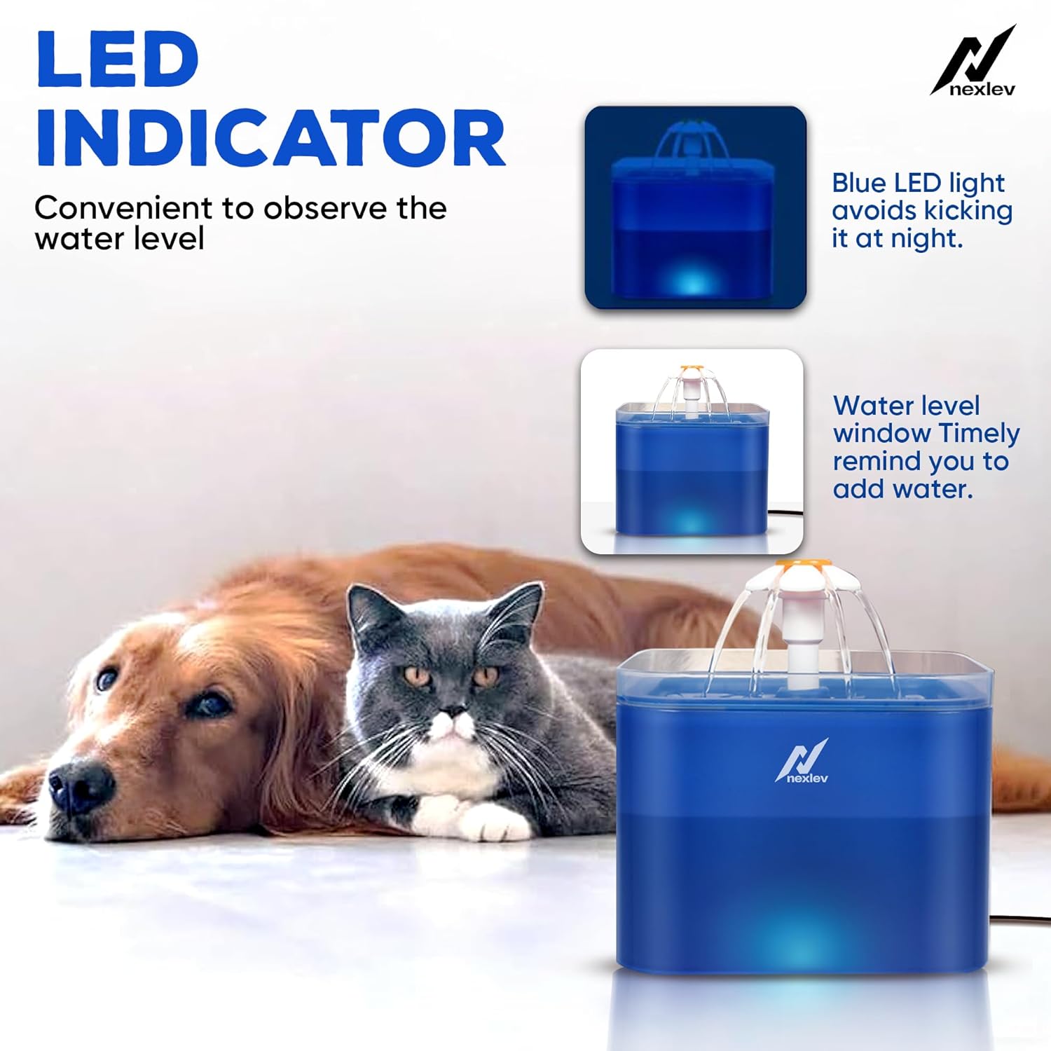 Nexlev Water Fountain | WF-02-BL