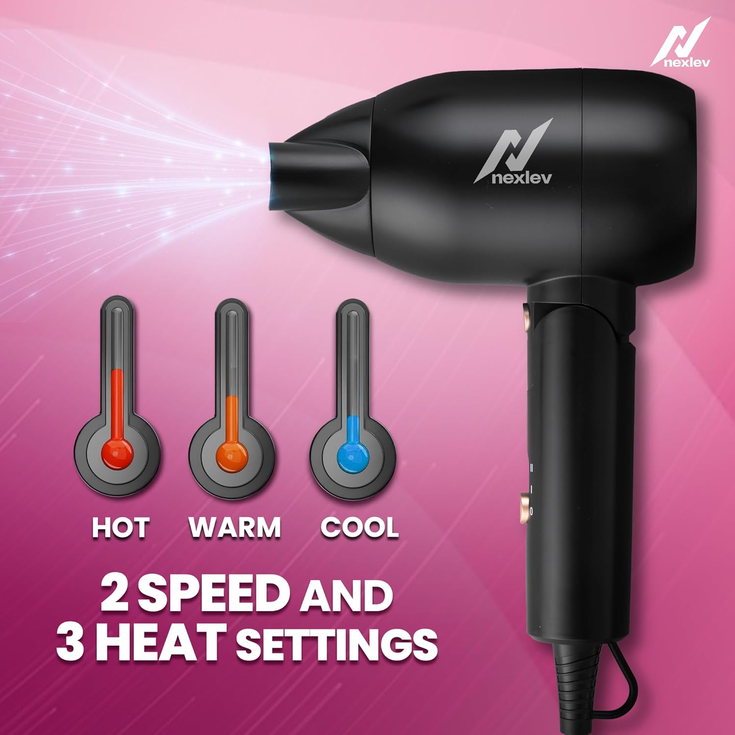 Nexlev Hair Dryer For Women | (HD-02 Women)