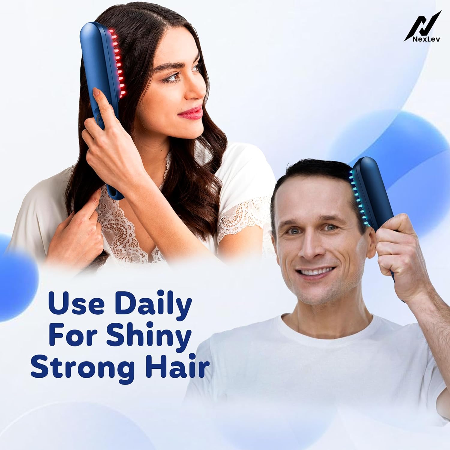 NexLev LED Hair Therapy Comb LE-02