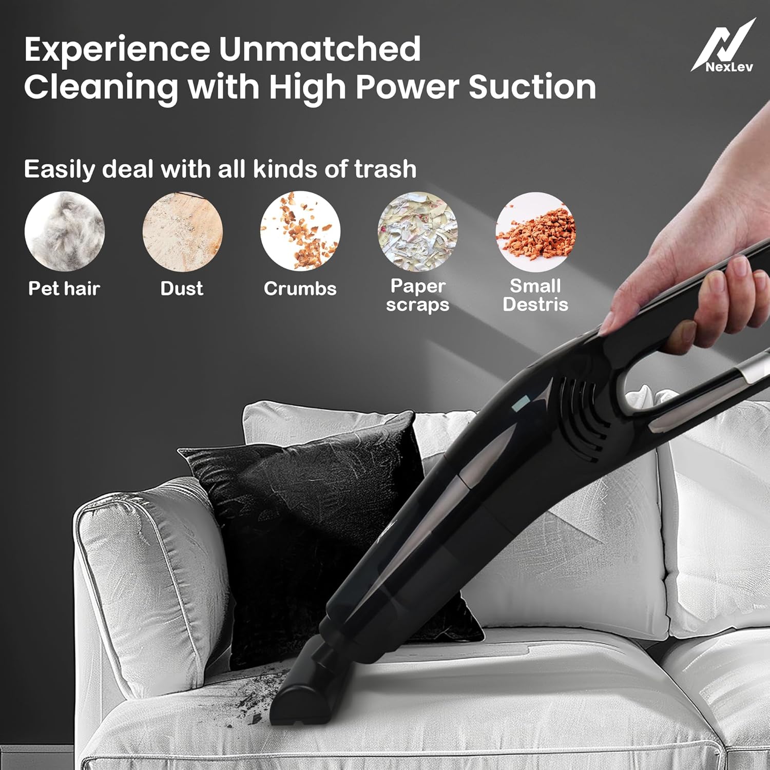 Nexlev Cordless Vacuum Cleaner Duster Pro VC-02