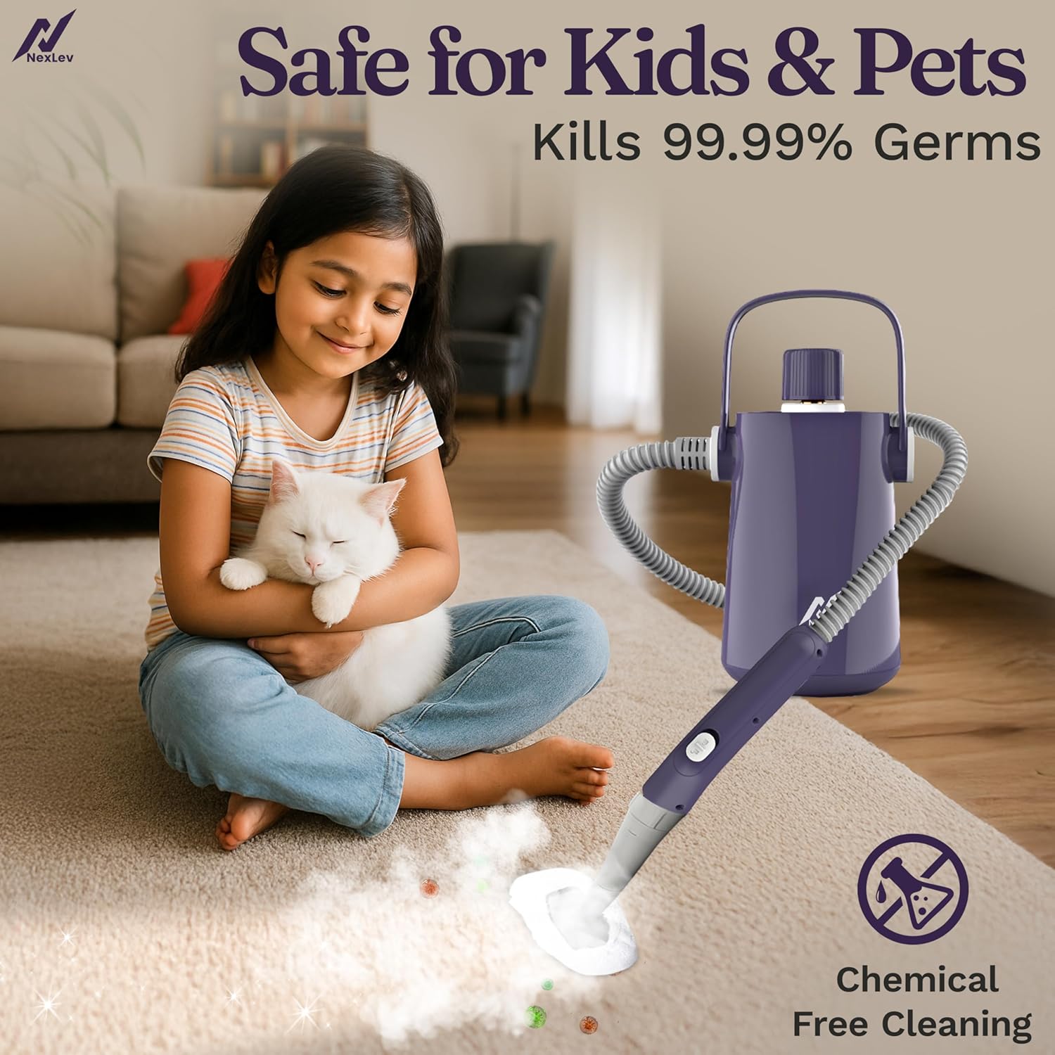 Steam Cleaner Multi-Purpose Steam Cleaning | SC-01