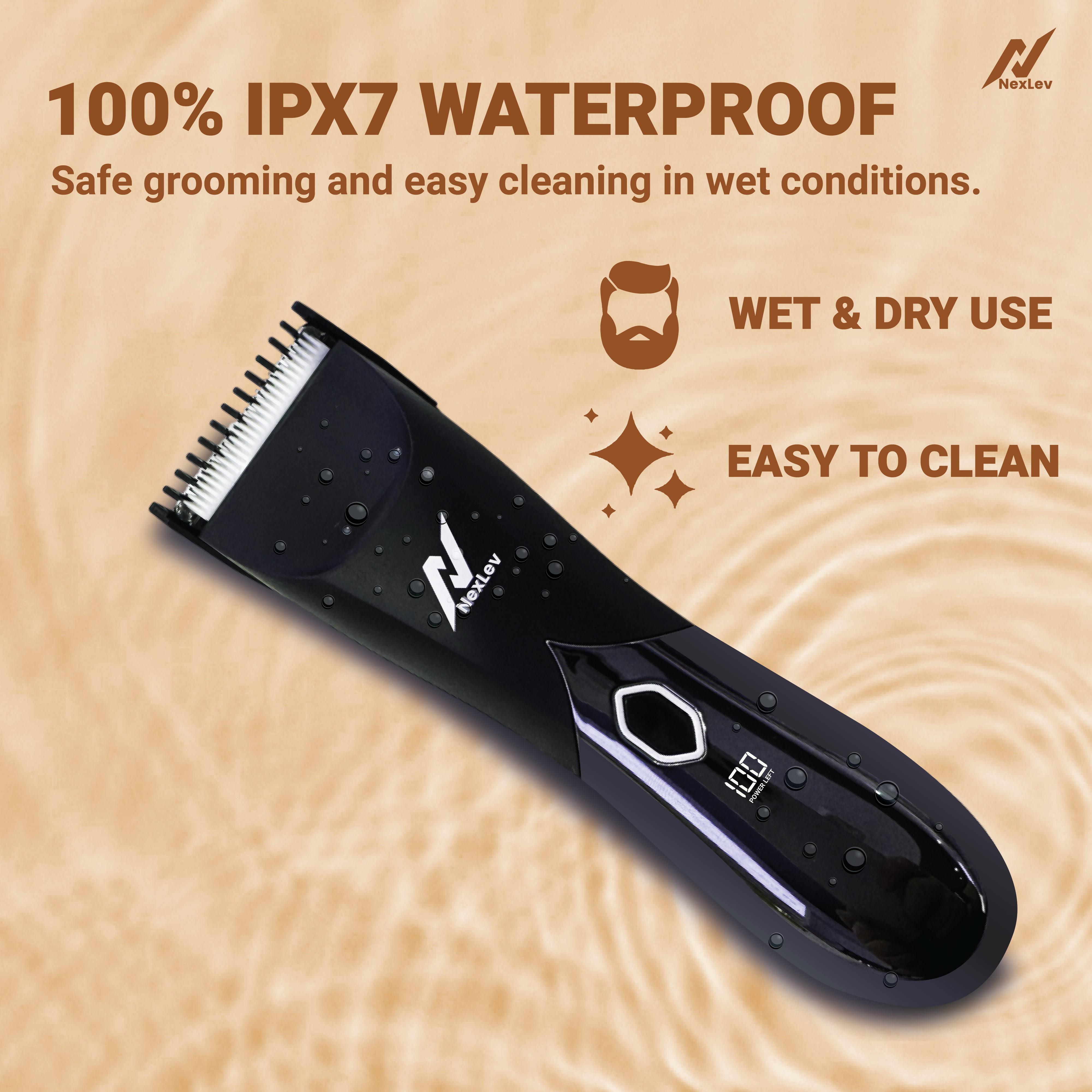 NexLev Intimate Trimmer for Men | TM-03