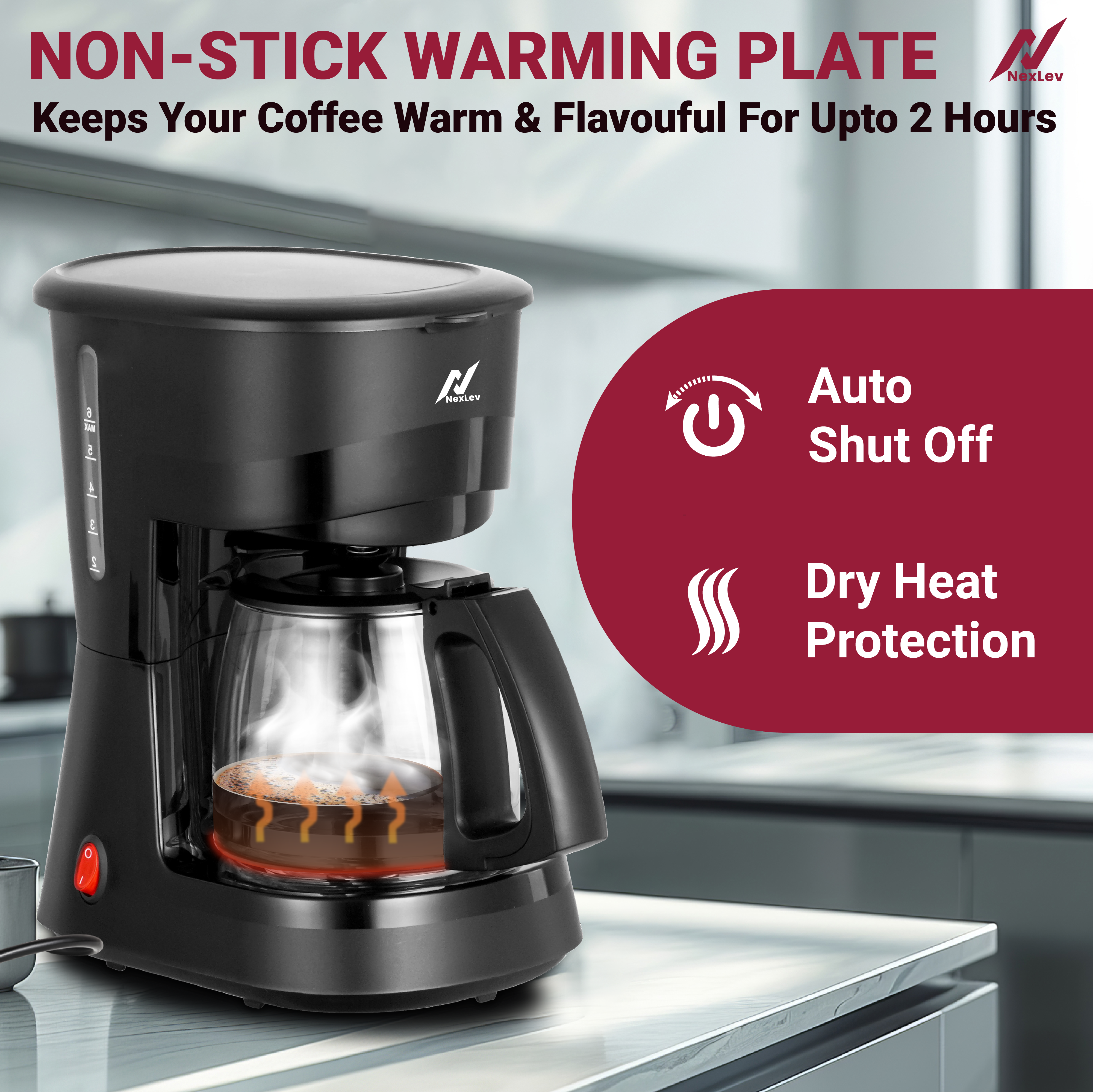 NexLev Drip Coffee Maker - CF-01
