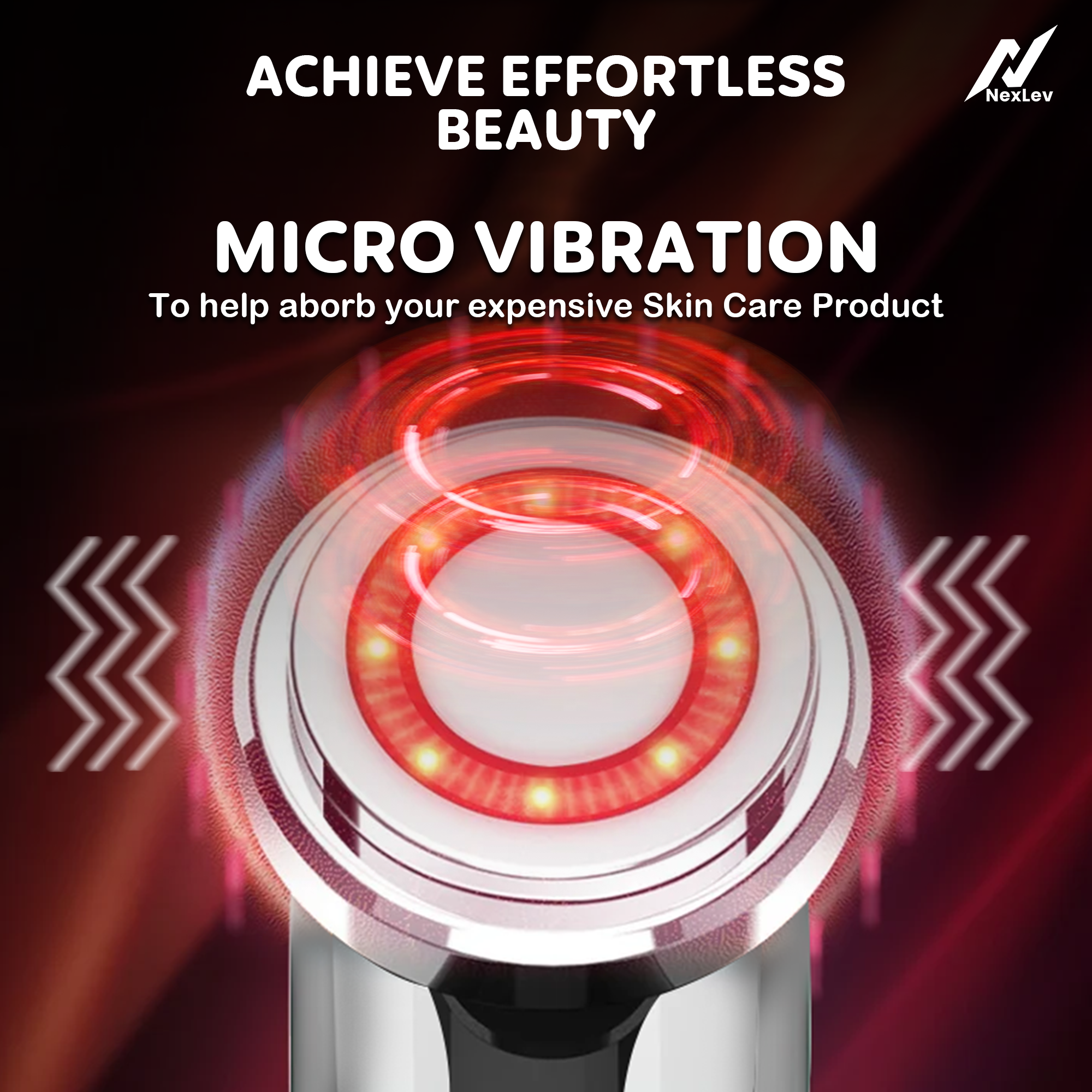 Nexlev Facial Device | Red & Blue Light Therapy LE-01