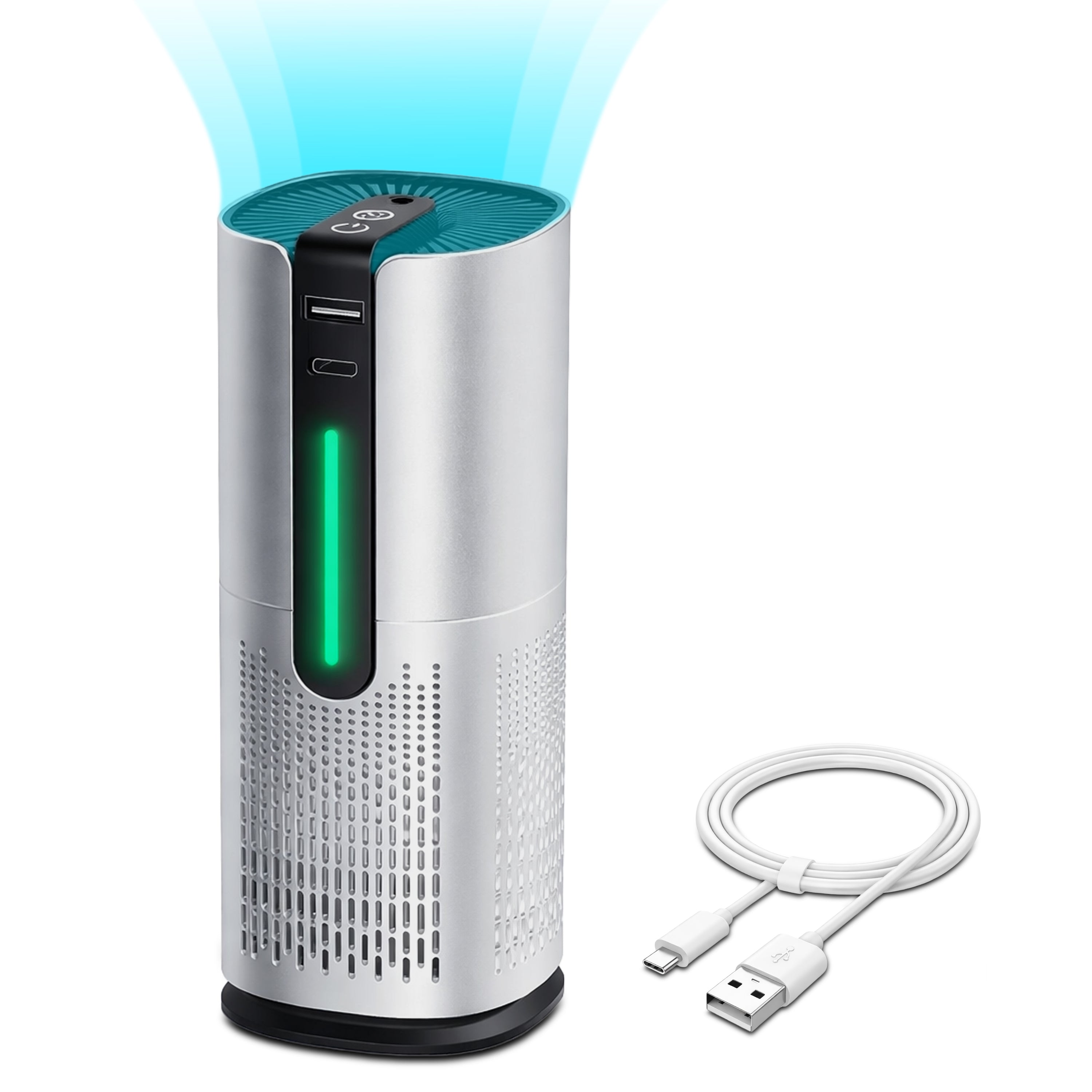 Nexlev Car Air Purifier | H13 HEPA Filter & Activated Carbon | CAP-05
