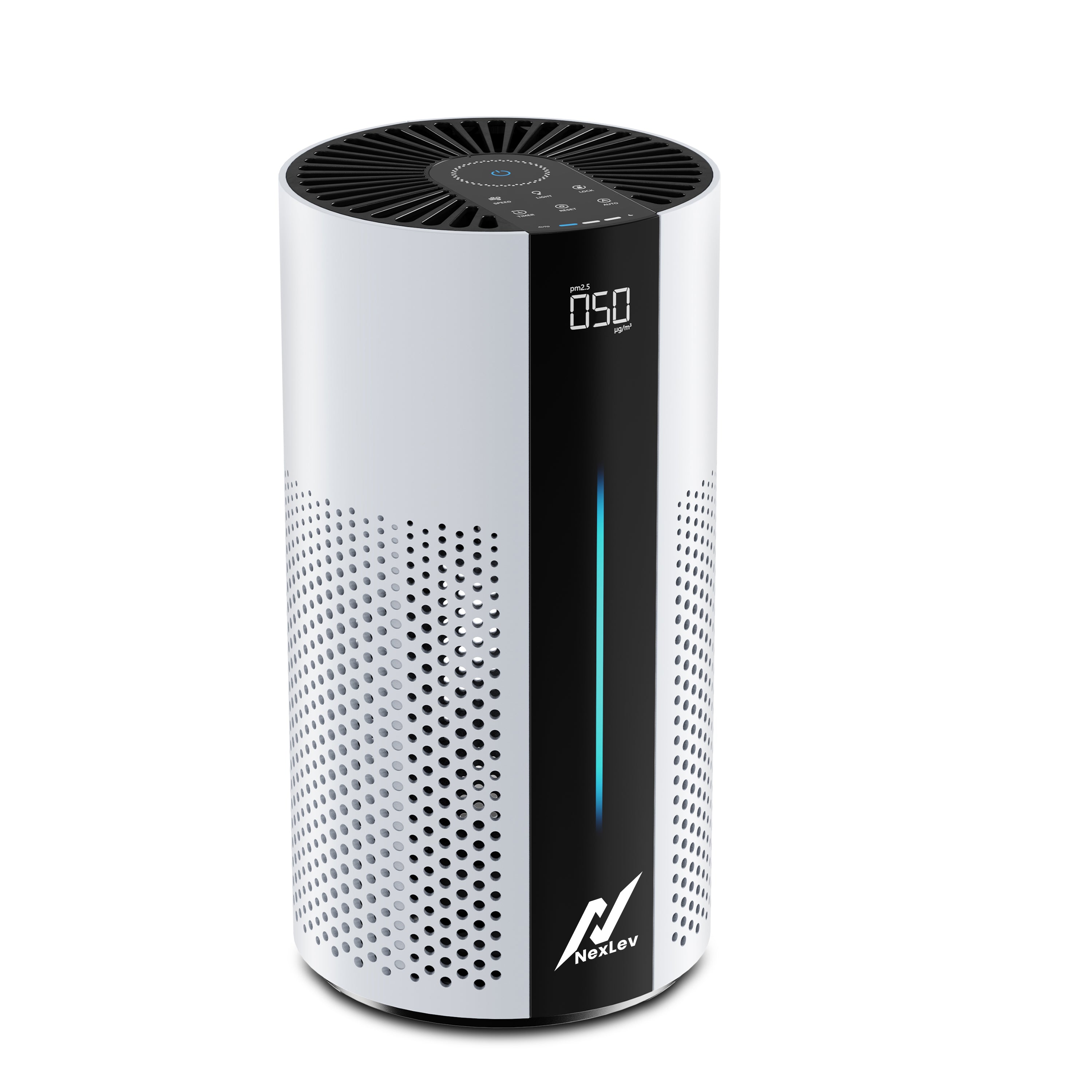 Nexlev Smart Air Purifier with H13 HEPA Filter | Up to 300 Sq Ft | PM2.5 & AQI Display |AP-04
