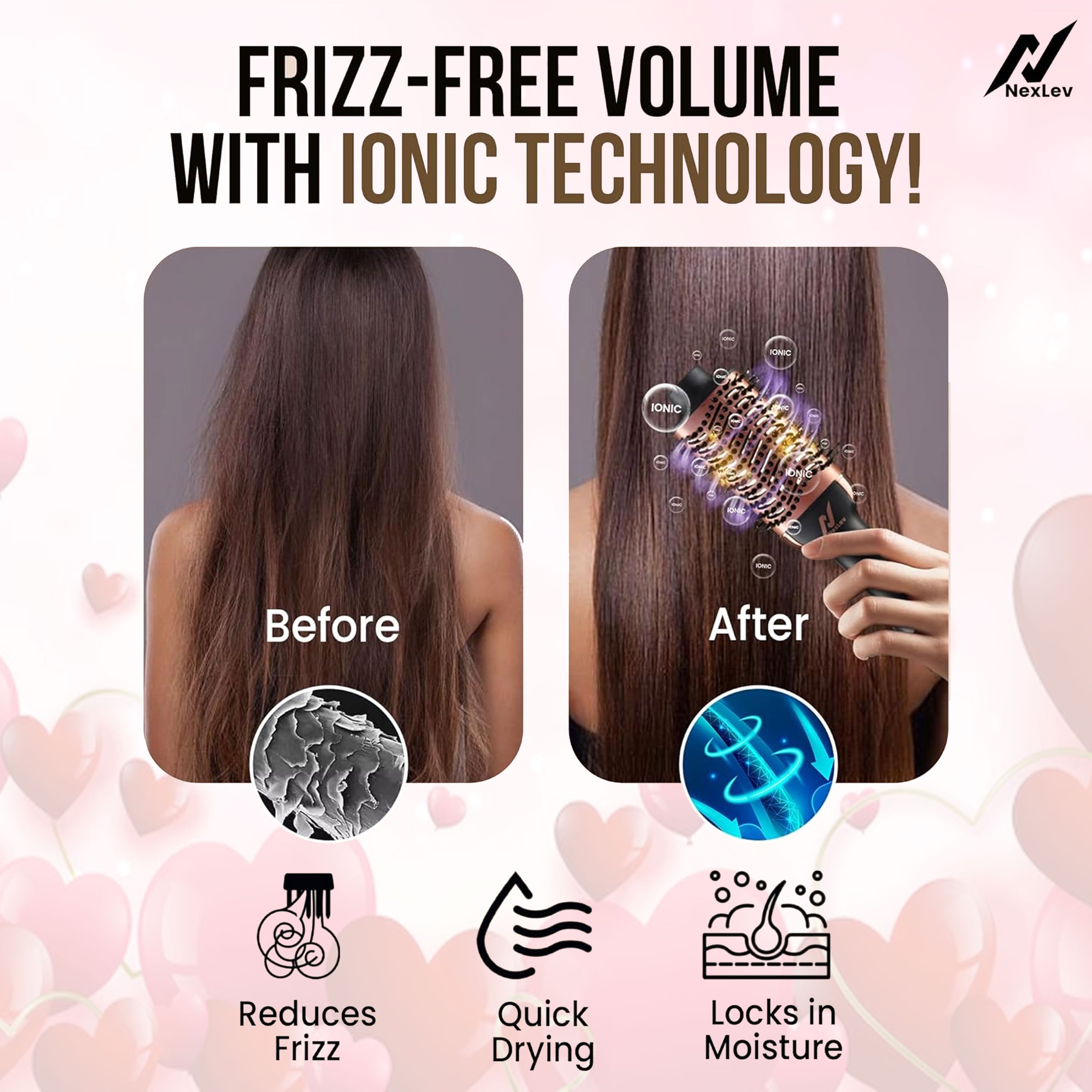 Hair Dryer (Him) + Hair Volumizer (Her)