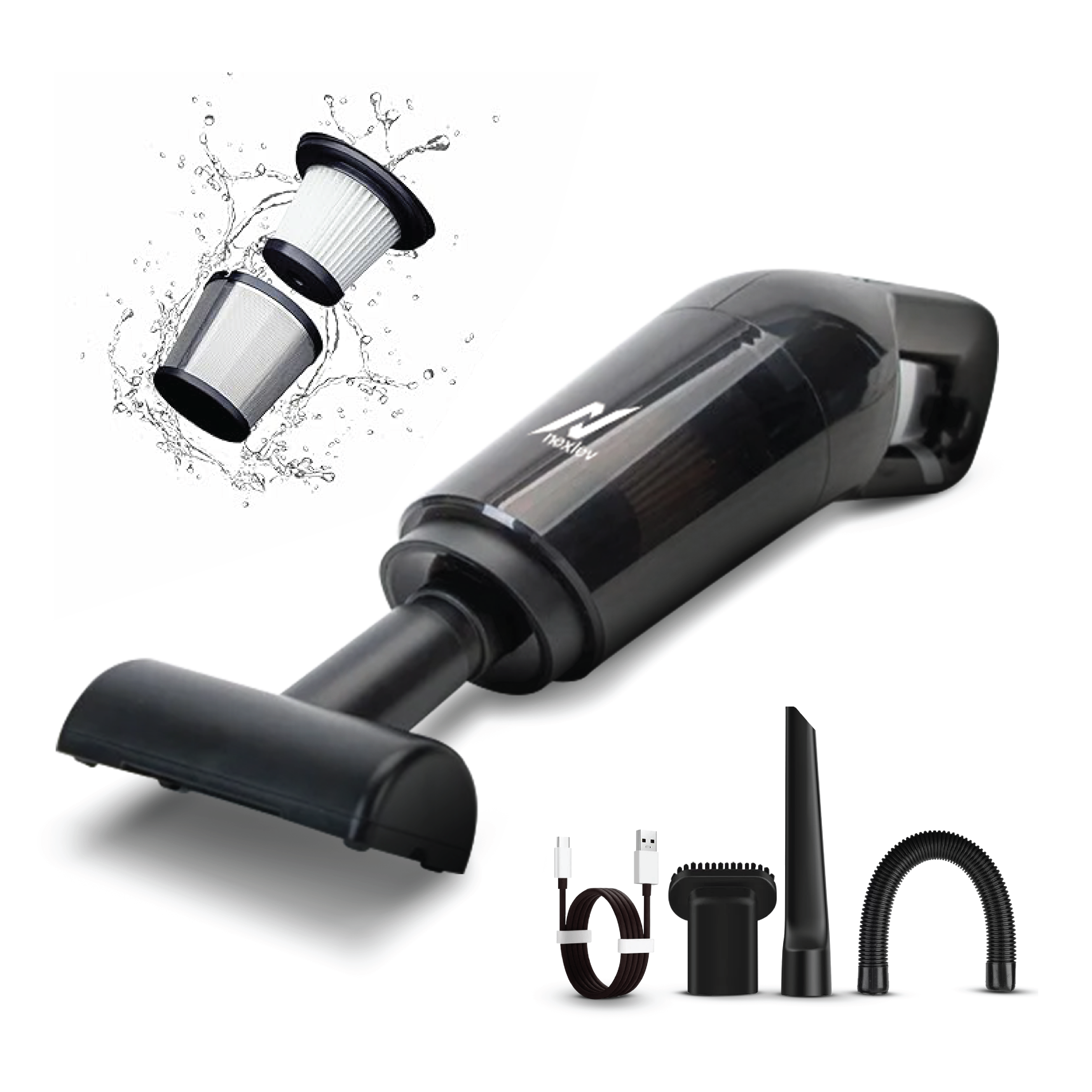 Nexlev Cordless Vacuum Cleaner Duster Pro VC-02 - | Lightweight Handheld Electric Vacuum